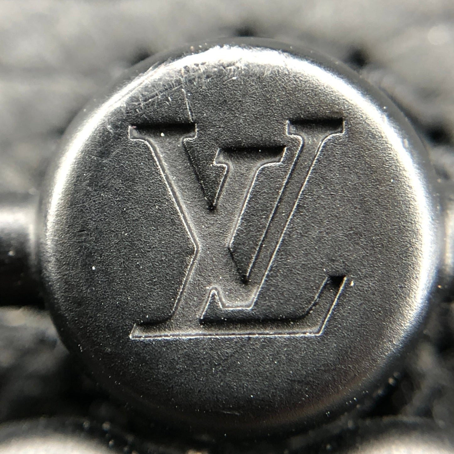 Louis Vuitton Monogram Taurillon Leather Steamer Crossbody Bag Black