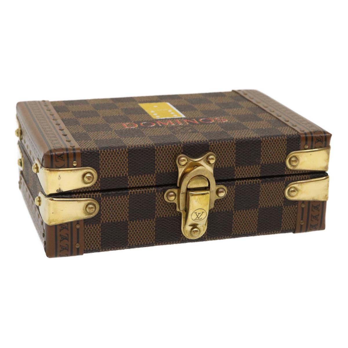 LOUIS VUITTON Damier Ebene Domino 28 Trunk LV  29522A