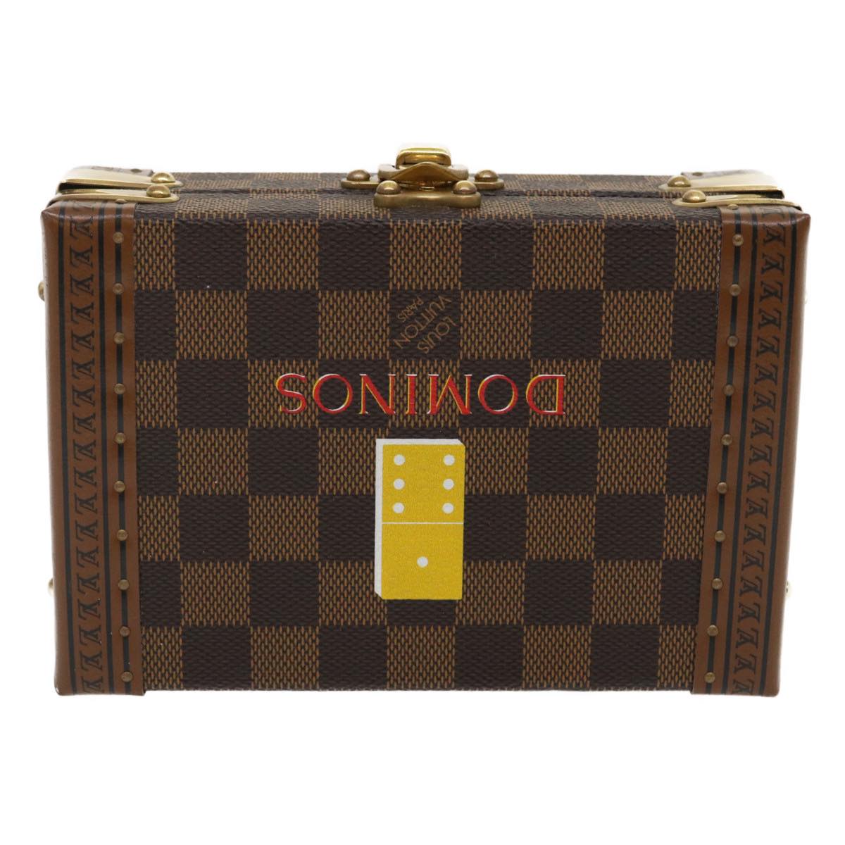 LOUIS VUITTON Damier Ebene Domino 28 Trunk LV  29522A
