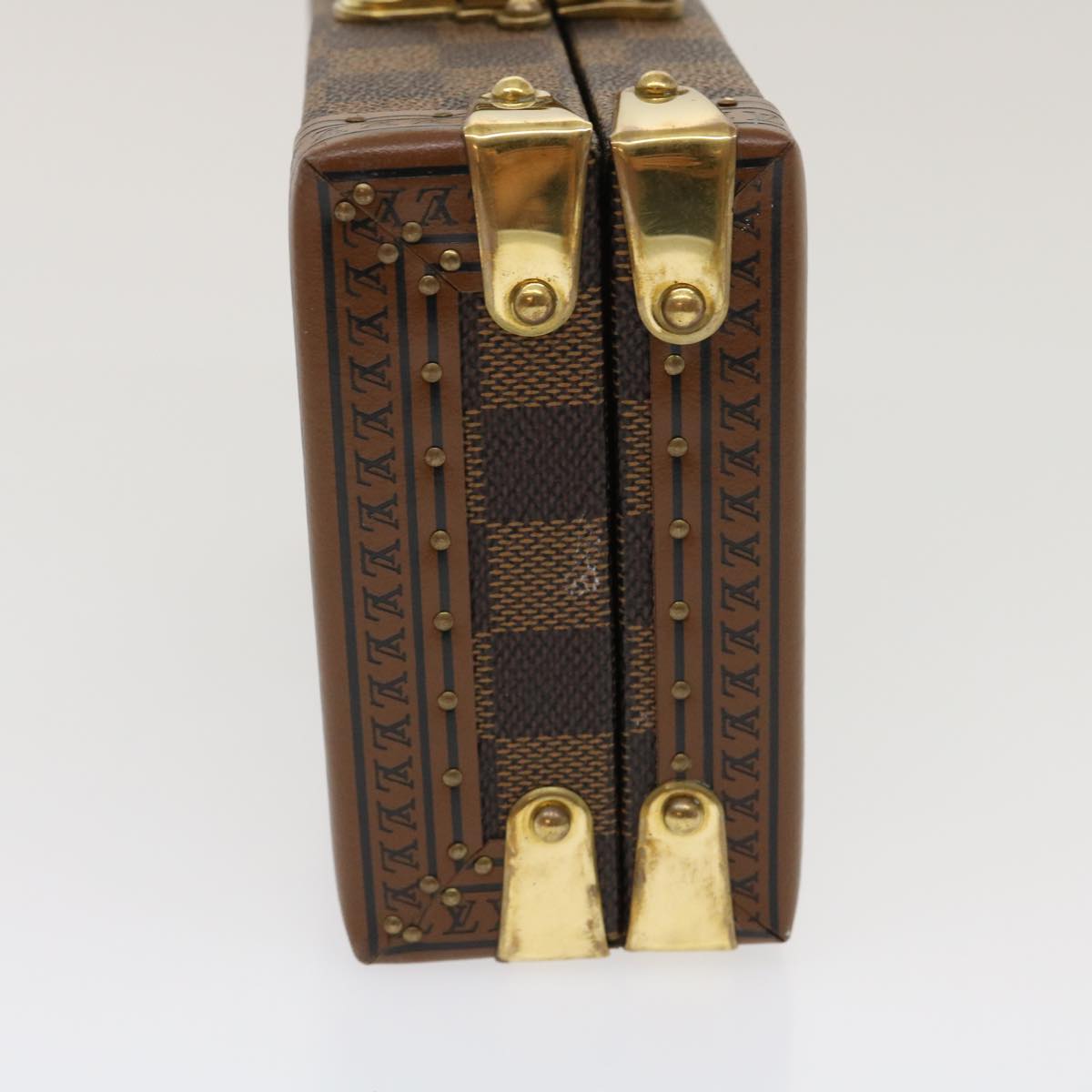 LOUIS VUITTON Damier Ebene Domino 28 Trunk LV  29522A