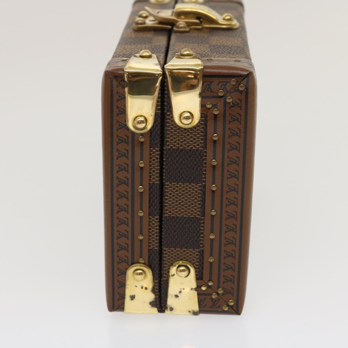 LOUIS VUITTON Damier Ebene Domino 28 Trunk LV  29522A