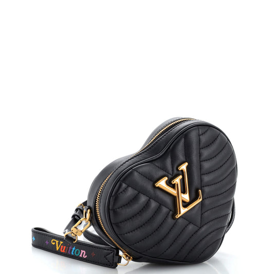 Louis Vuitton New Wave Heart Crossbody Bag Quilted Leather