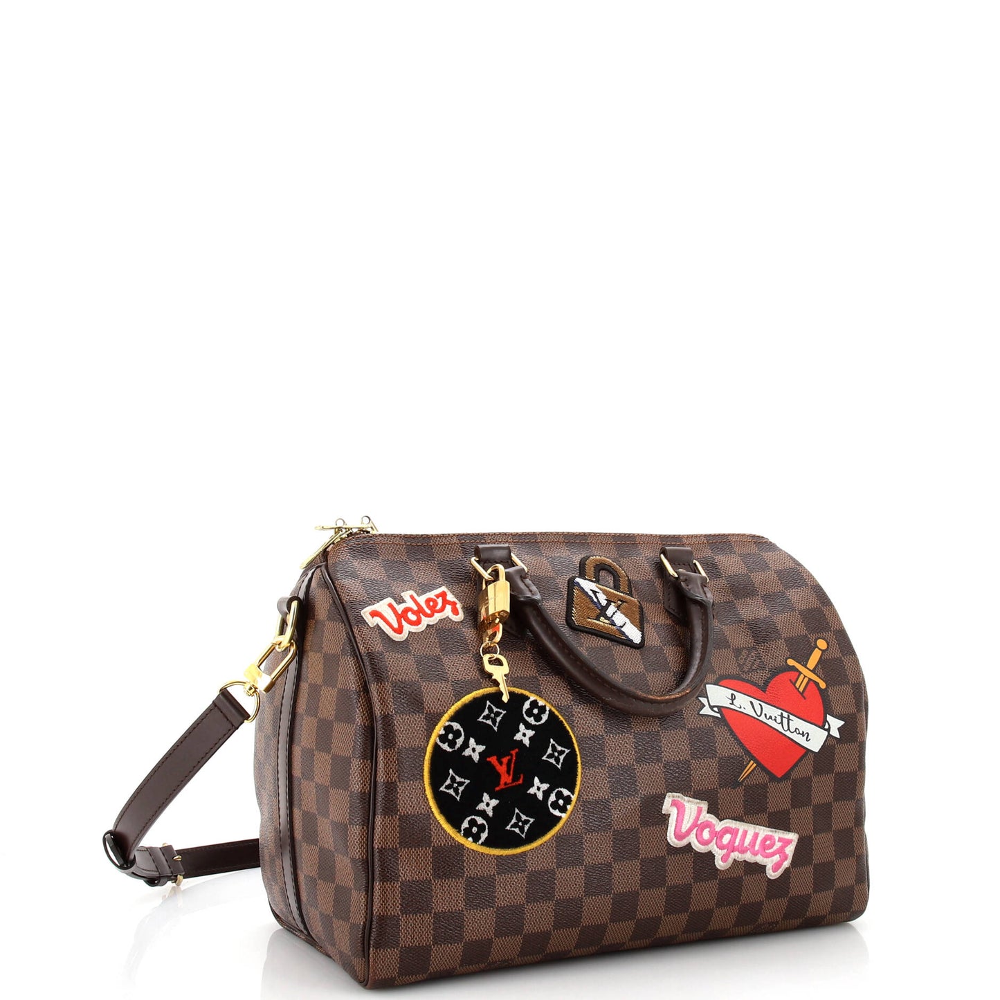 Louis Vuitton  Bandouliere Bag Limited Edition Patches Damier 30