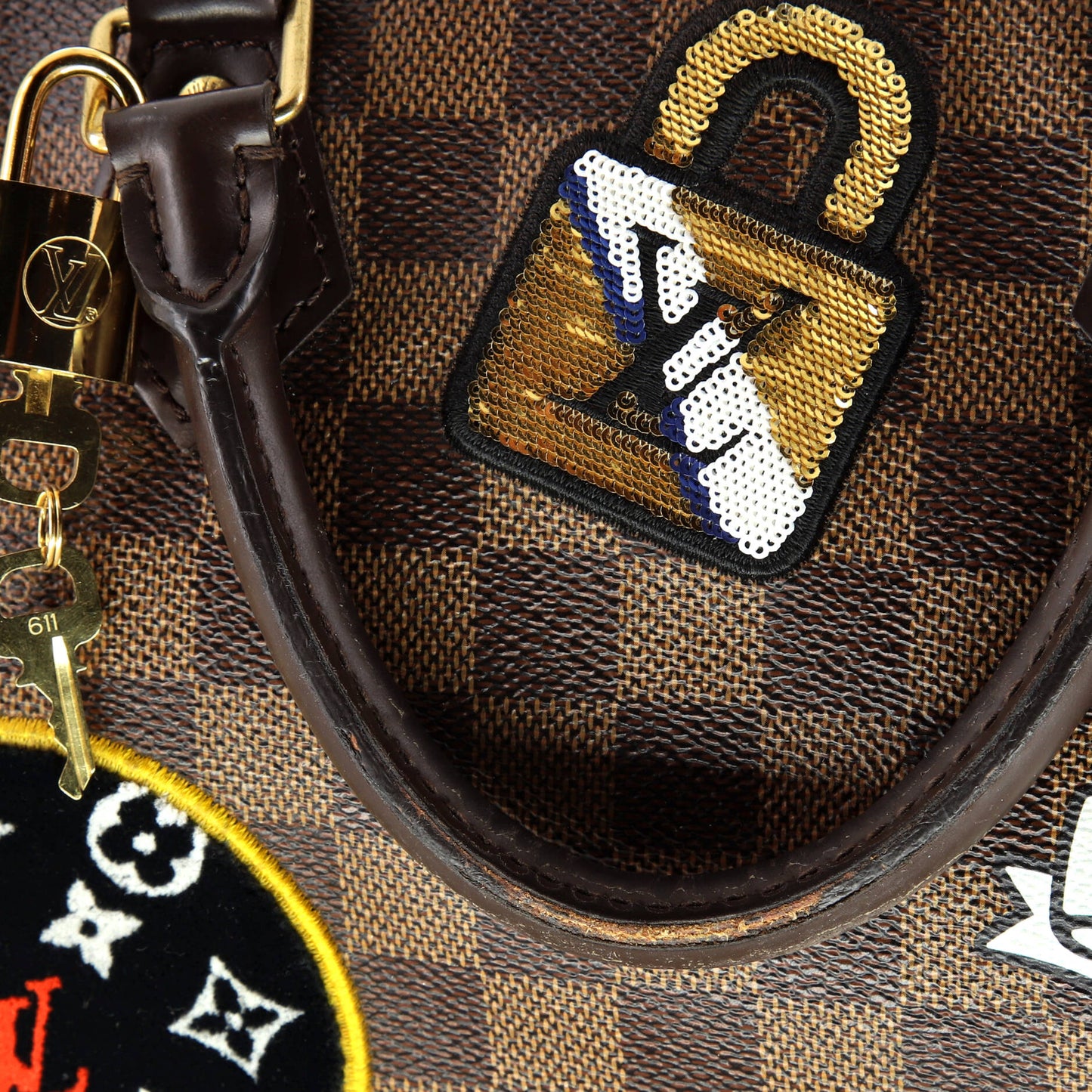 Louis Vuitton  Bandouliere Bag Limited Edition Patches Damier 30