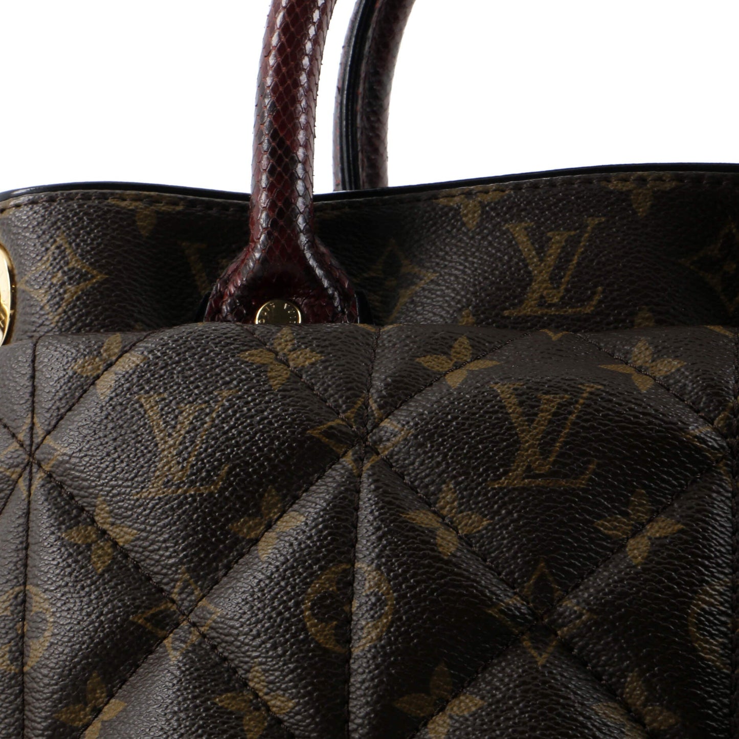 Louis Vuitton Exotique Handbag Monogram Etoile MM