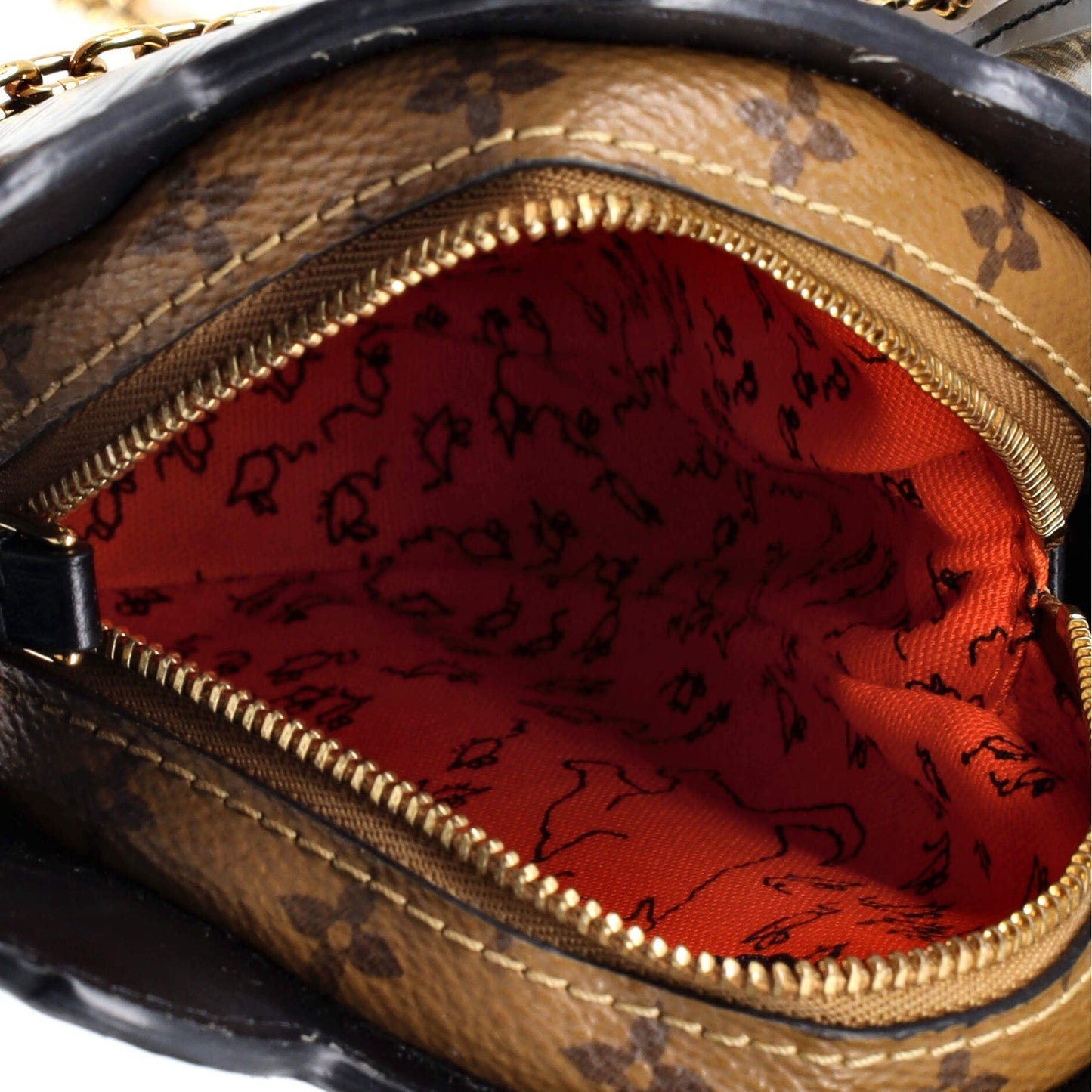 Louis Vuitton Grace Coddington Dog Face Bag Epi Leather and Reverse Monogram Canvas Mini