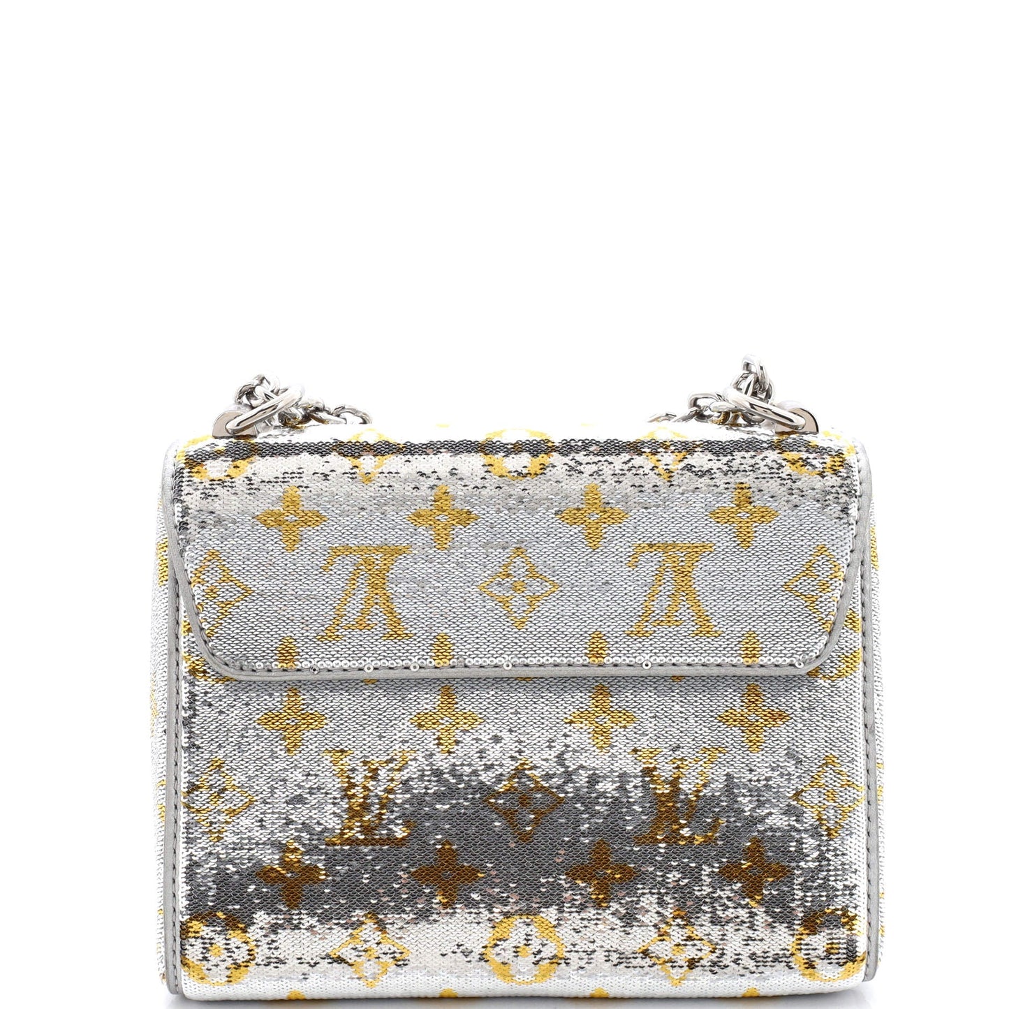 Louis Vuitton Twist Handbag Monogram Sequins PM