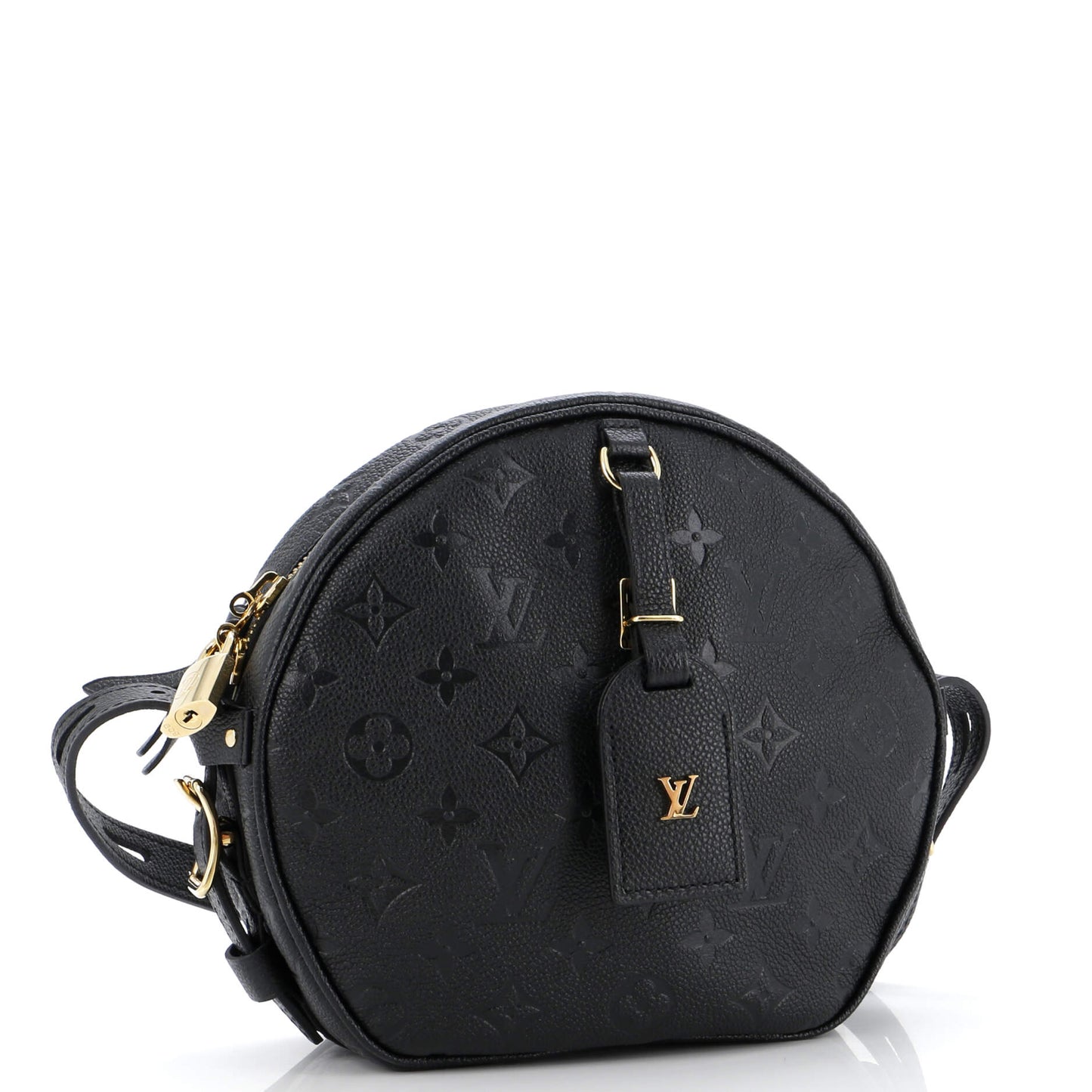 Louis Vuitton Boite Chapeau Souple Bag Monogram Empreinte Leather MM