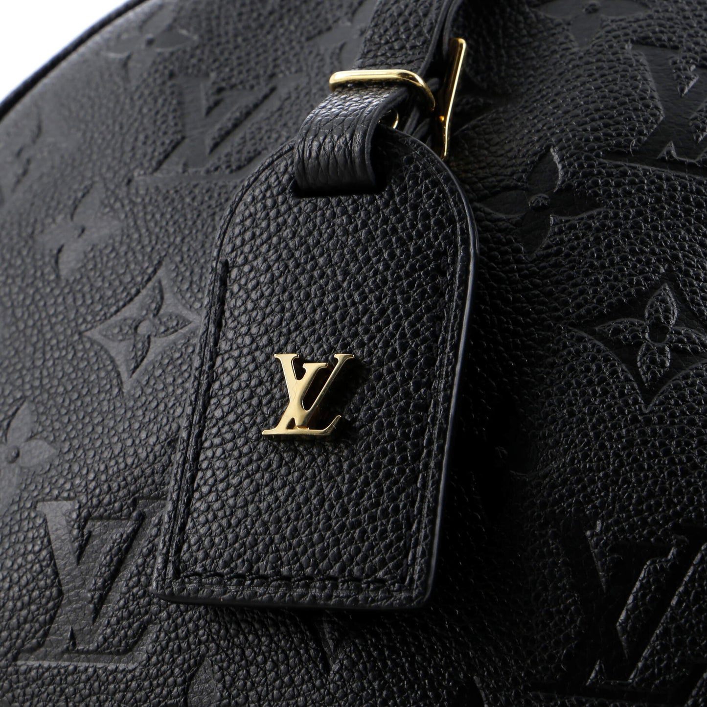 Louis Vuitton Boite Chapeau Souple Bag Monogram Empreinte Leather MM