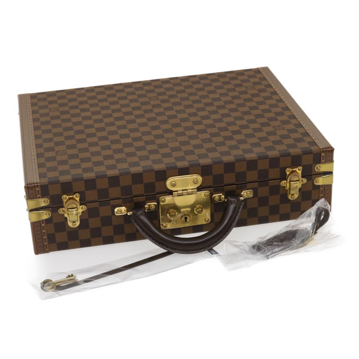 LOUIS VUITTON Damier Ebene President Trunk SPO N47500 LV  29584A