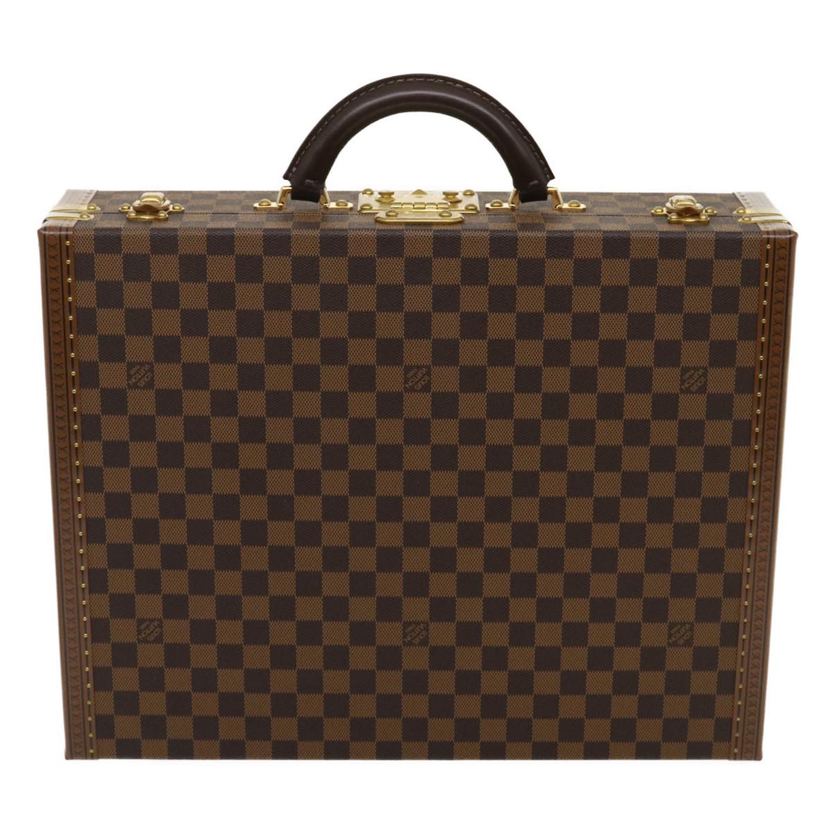 LOUIS VUITTON Damier Ebene President Trunk SPO N47500 LV  29584A