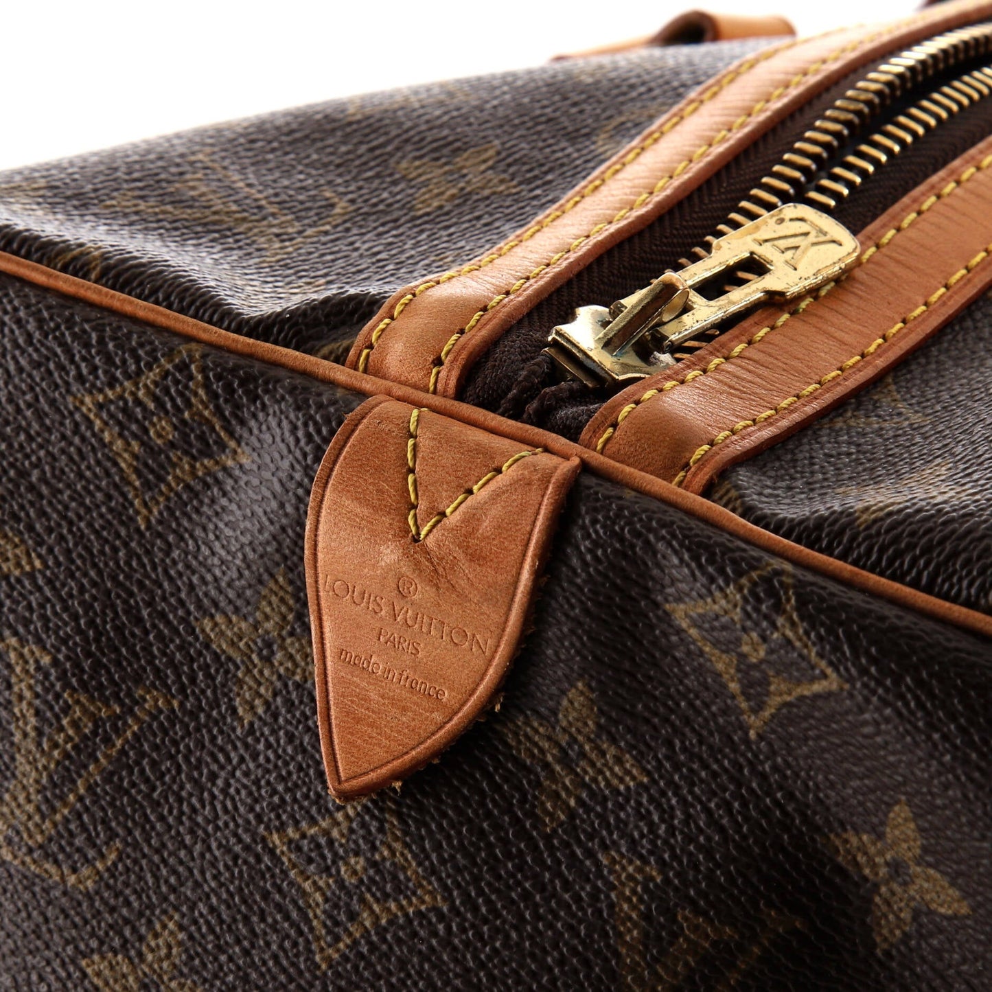 Louis Vuitton Sac Souple Handbag Monogram Canvas 45