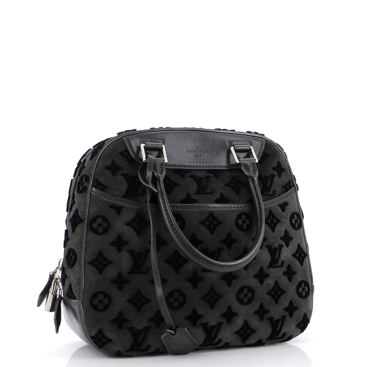 Louis Vuitton Deauville Cube Bag Monogram Tuffetage Suede