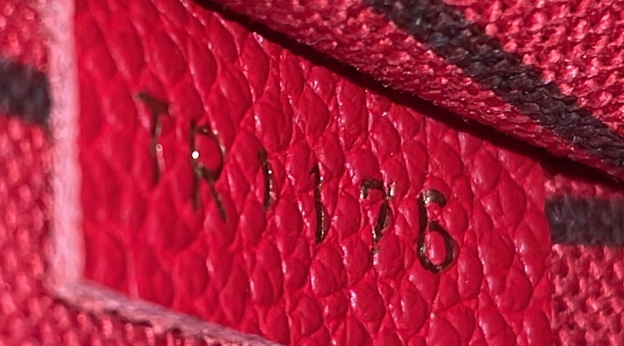 Louis Vuitton Pont Neuf Handbag Monogram Empreinte Leather Mini