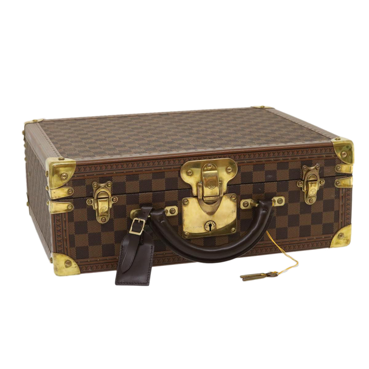 LOUIS VUITTON Damier Ebene Cotoville 40 Trunk LV  29607A