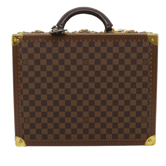 LOUIS VUITTON Damier Ebene Cotoville 40 Trunk LV  29607A