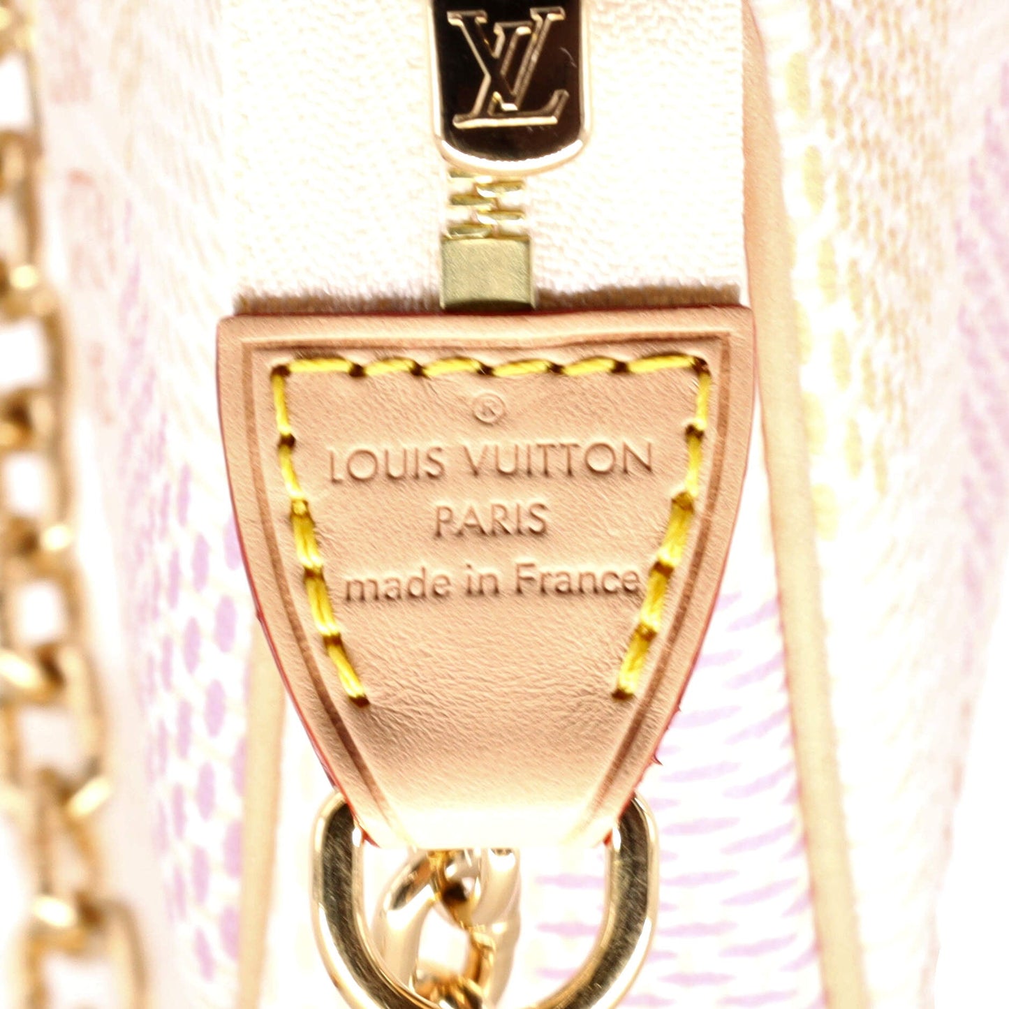 Louis Vuitton Chain Pochette Accessoires NM Limited Edition Damierlicious Giant