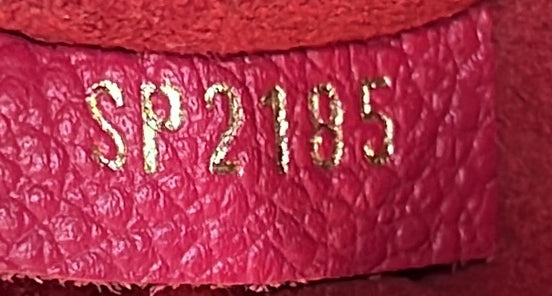 Louis Vuitton Saint Germain Handbag Monogram Empreinte Leather MM