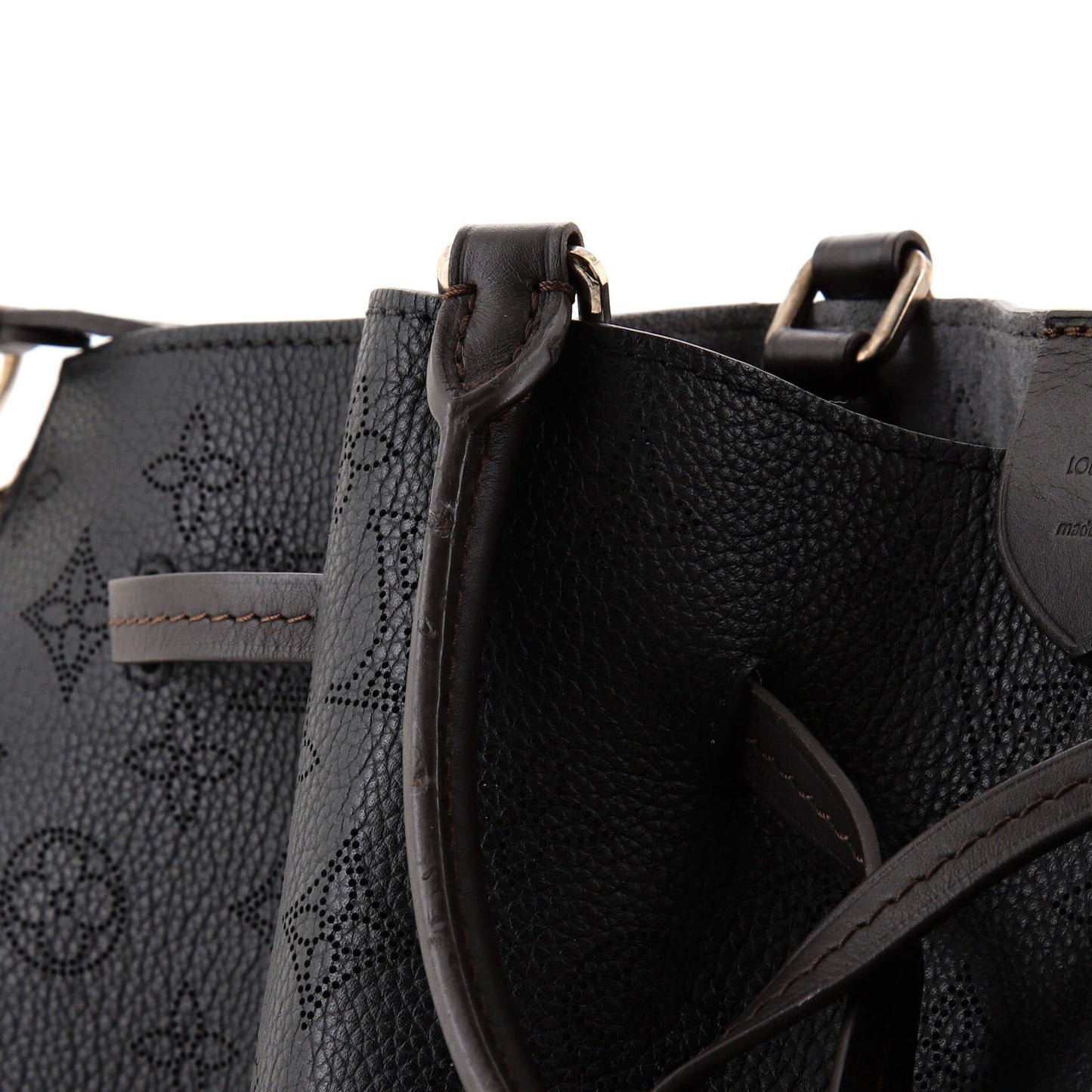 Louis Vuitton Girolata Handbag Mahina Leather
