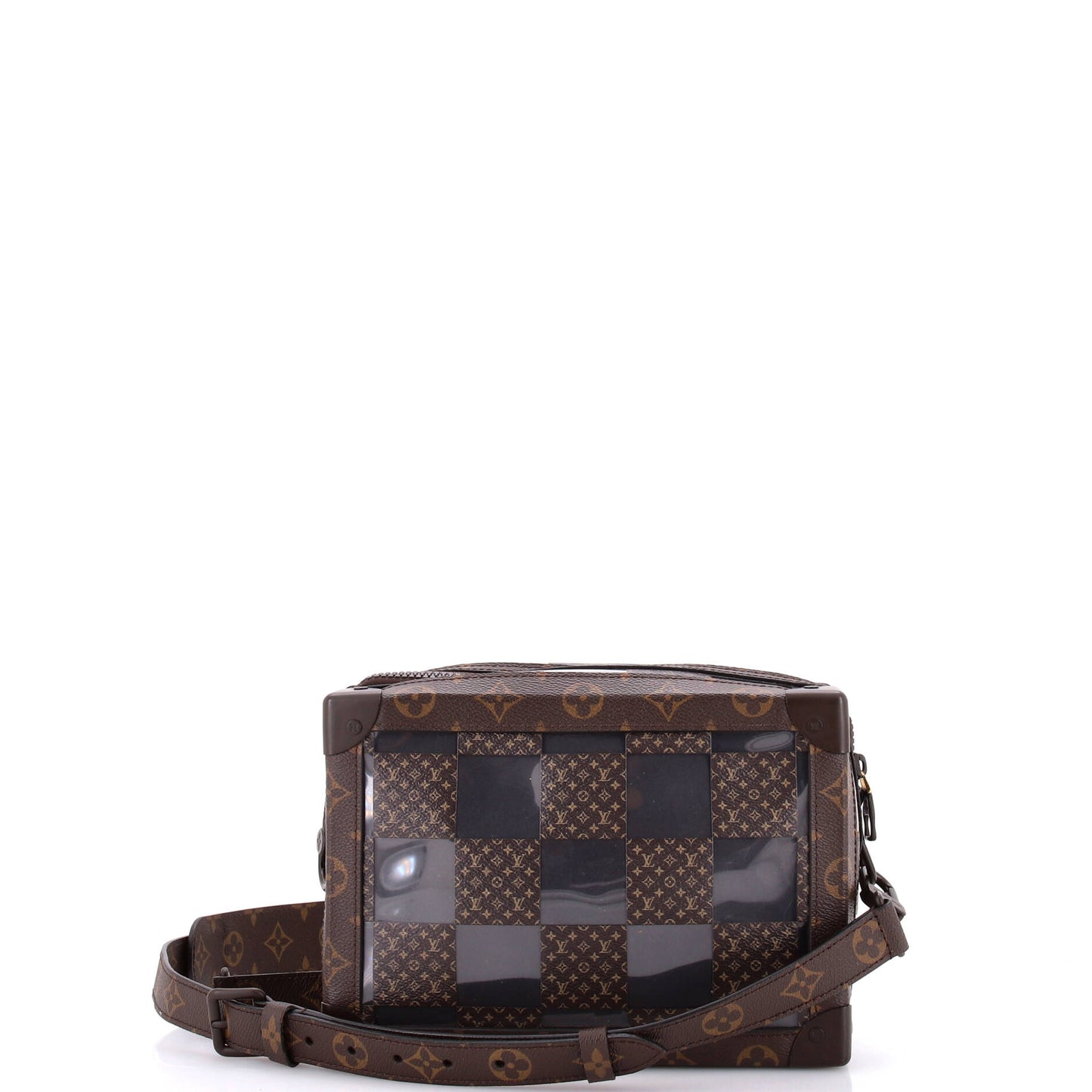 Louis Vuitton Soft Trunk Bag Monogram Chess Coated Canvas and PVC
