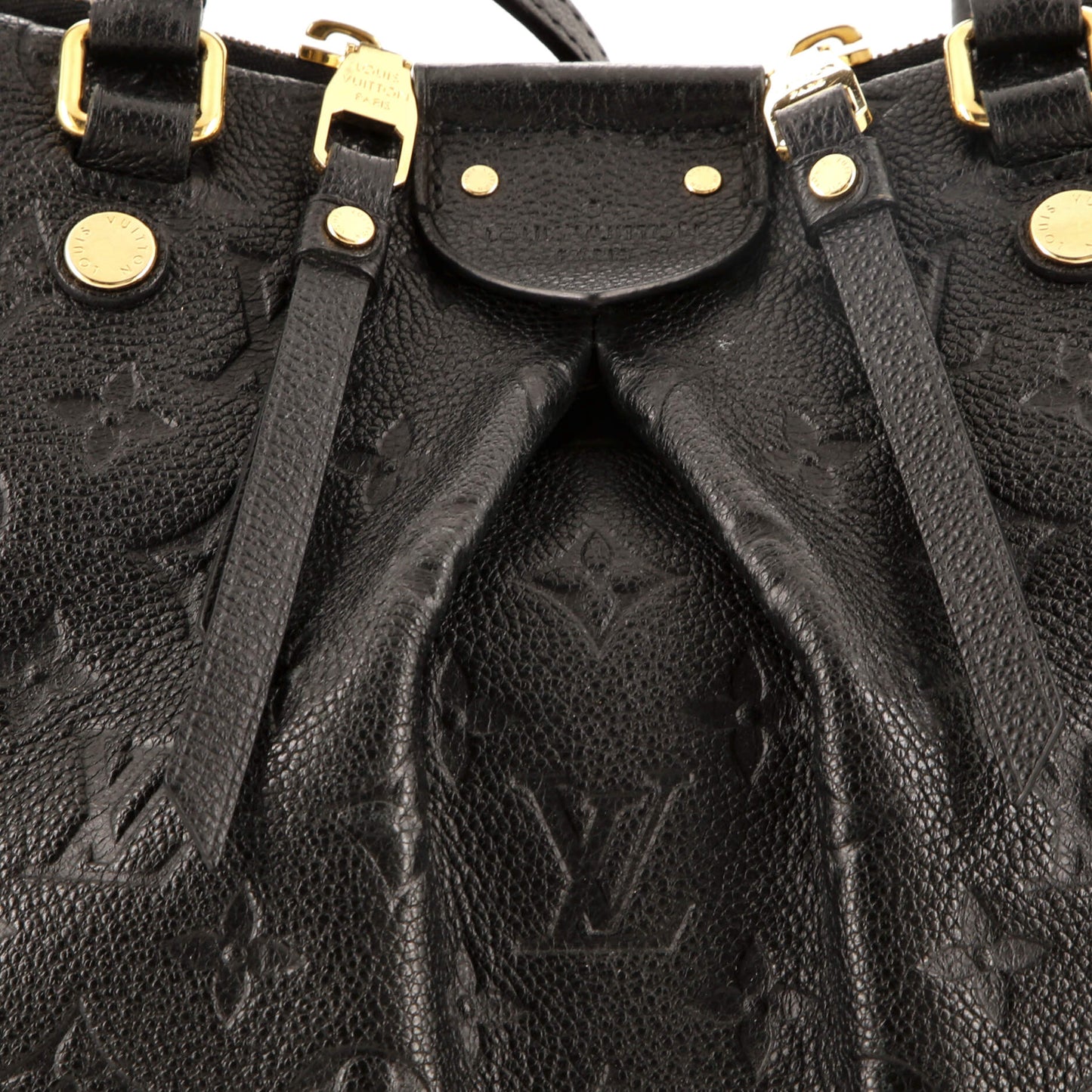 Louis Vuitton Mazarine Handbag Monogram Empreinte Leather MM