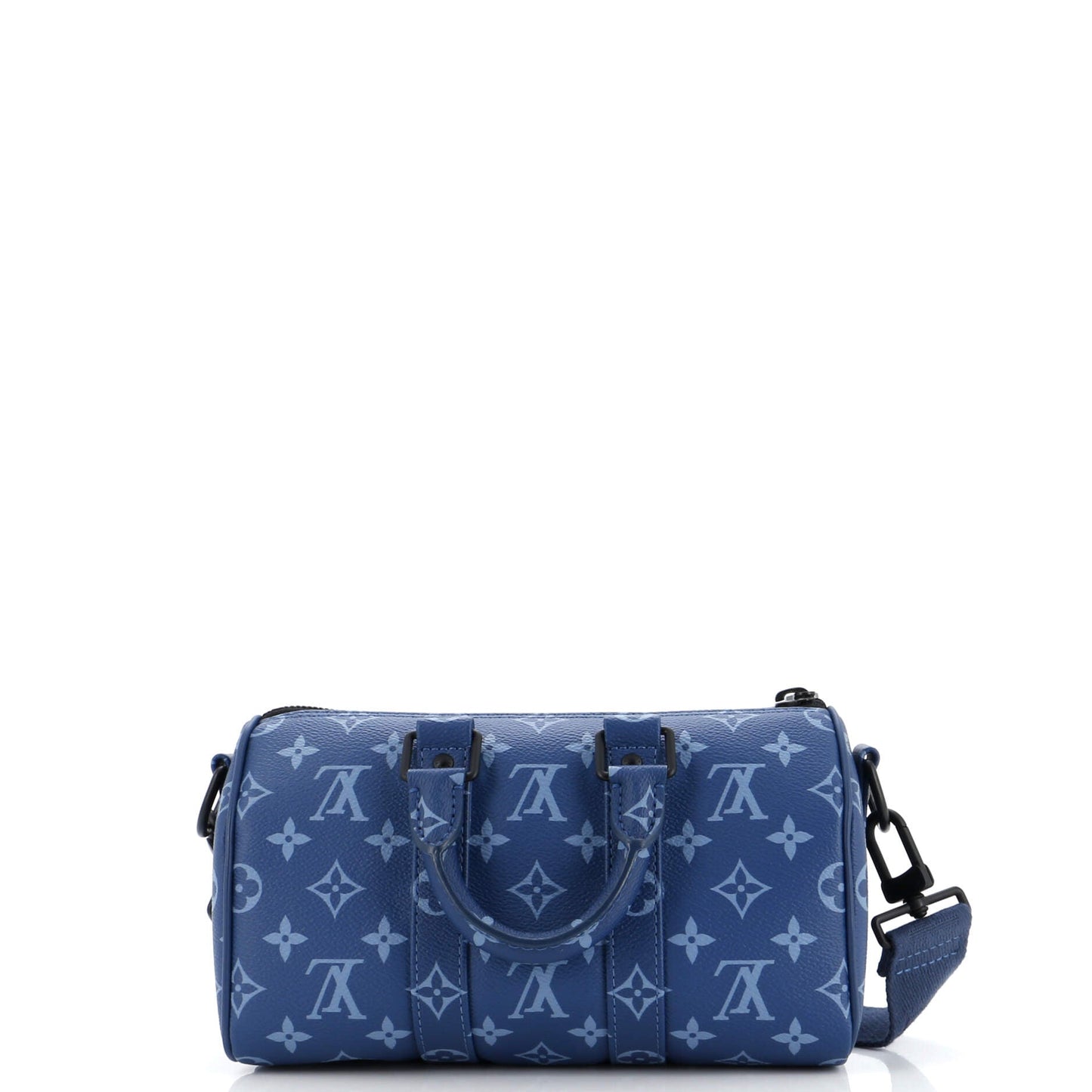 Louis Vuitton Keepall Bandouliere Bag Atlantic Blue Monogram Canvas 25