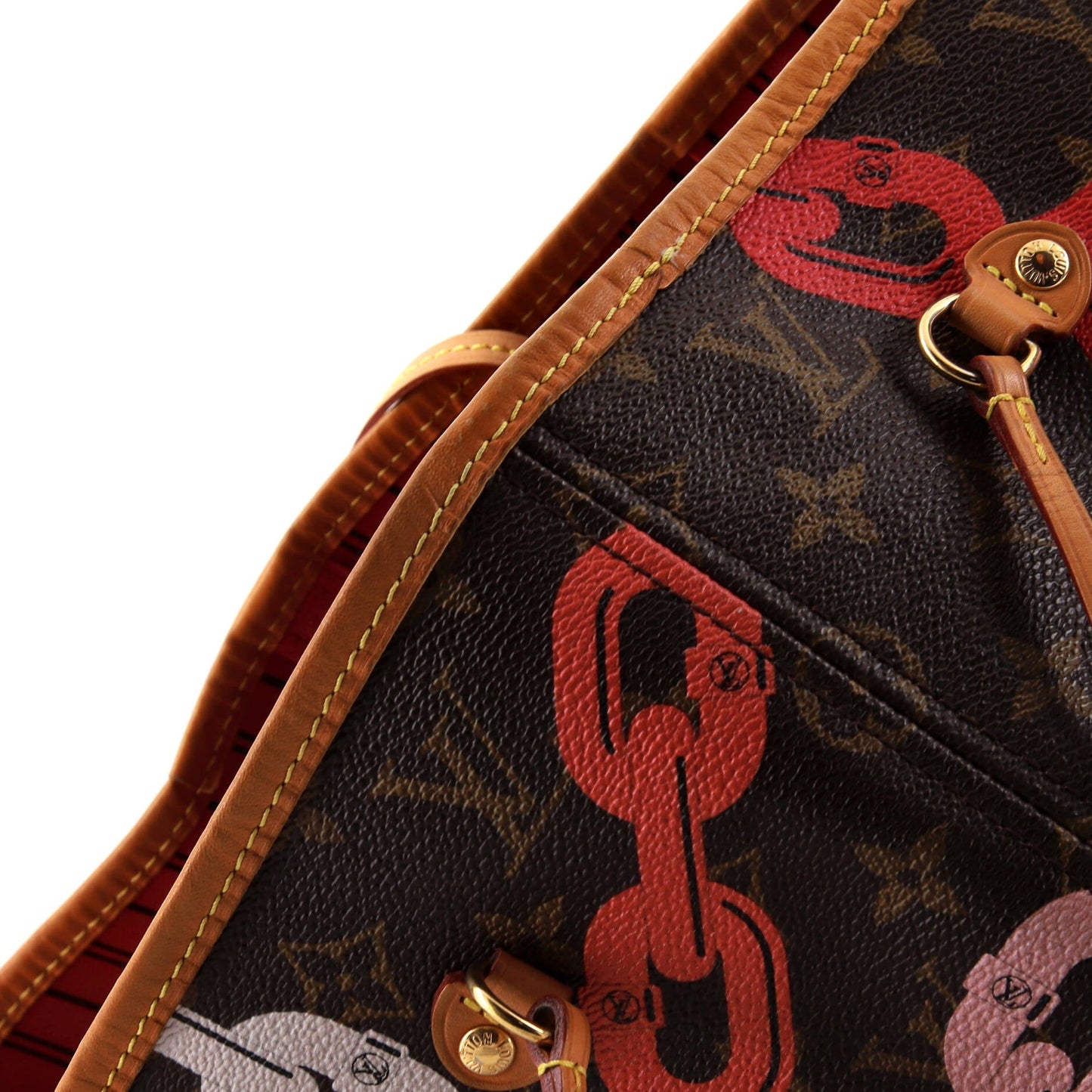 Louis Vuitton Neverfull NM Tote Limited Edition Bay Monogram Canvas MM