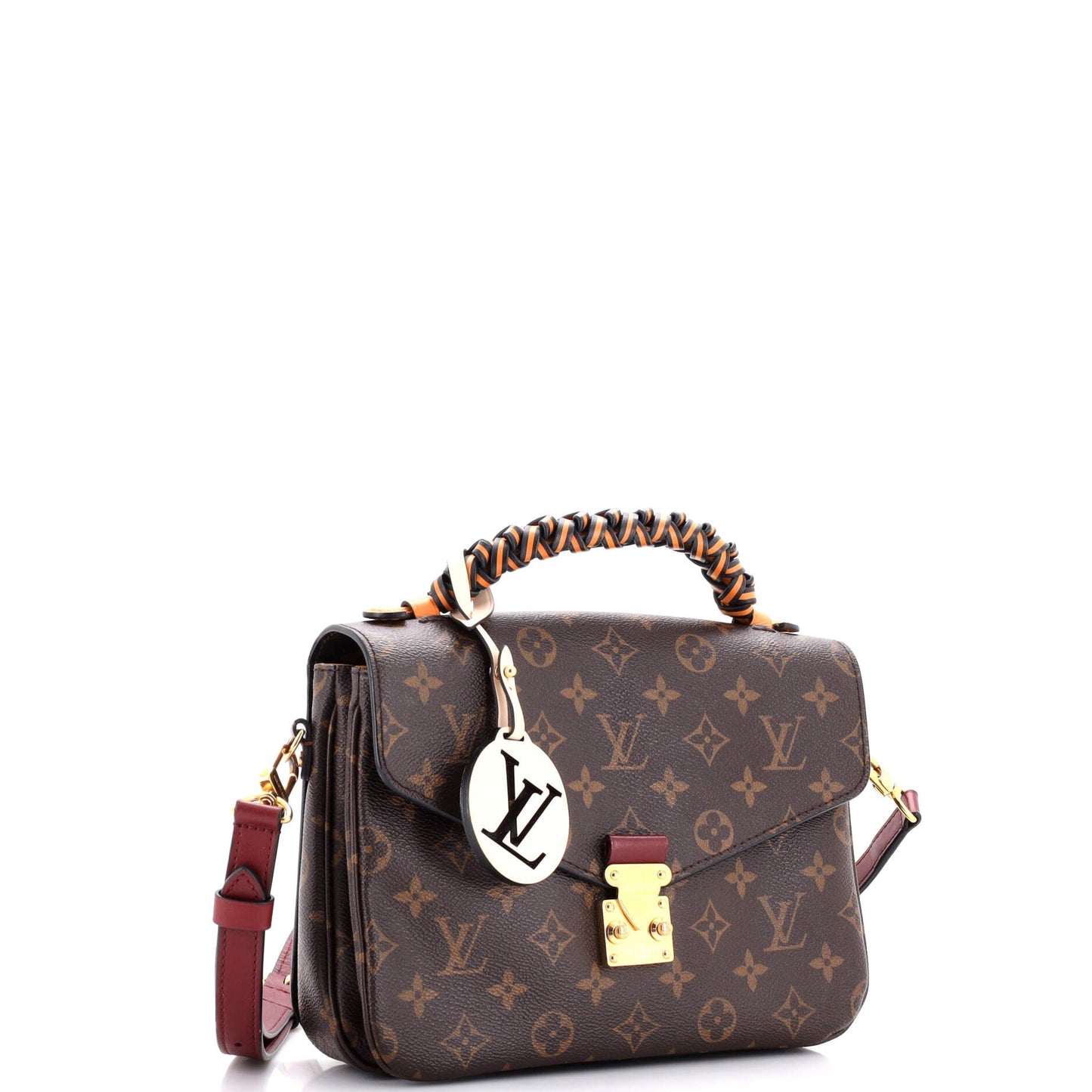 Louis Vuitton Braided Handle Pochette Metis Monogram Canvas