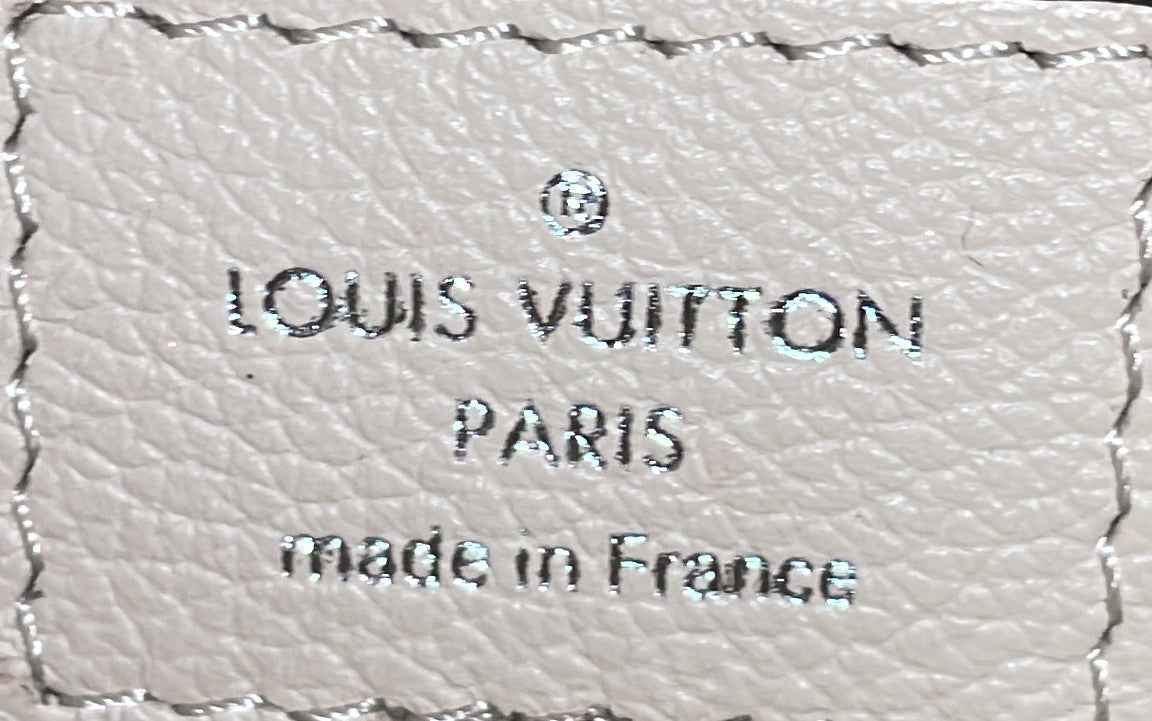 Louis Vuitton Mylockme Handbag Flower Embellished Leather BB