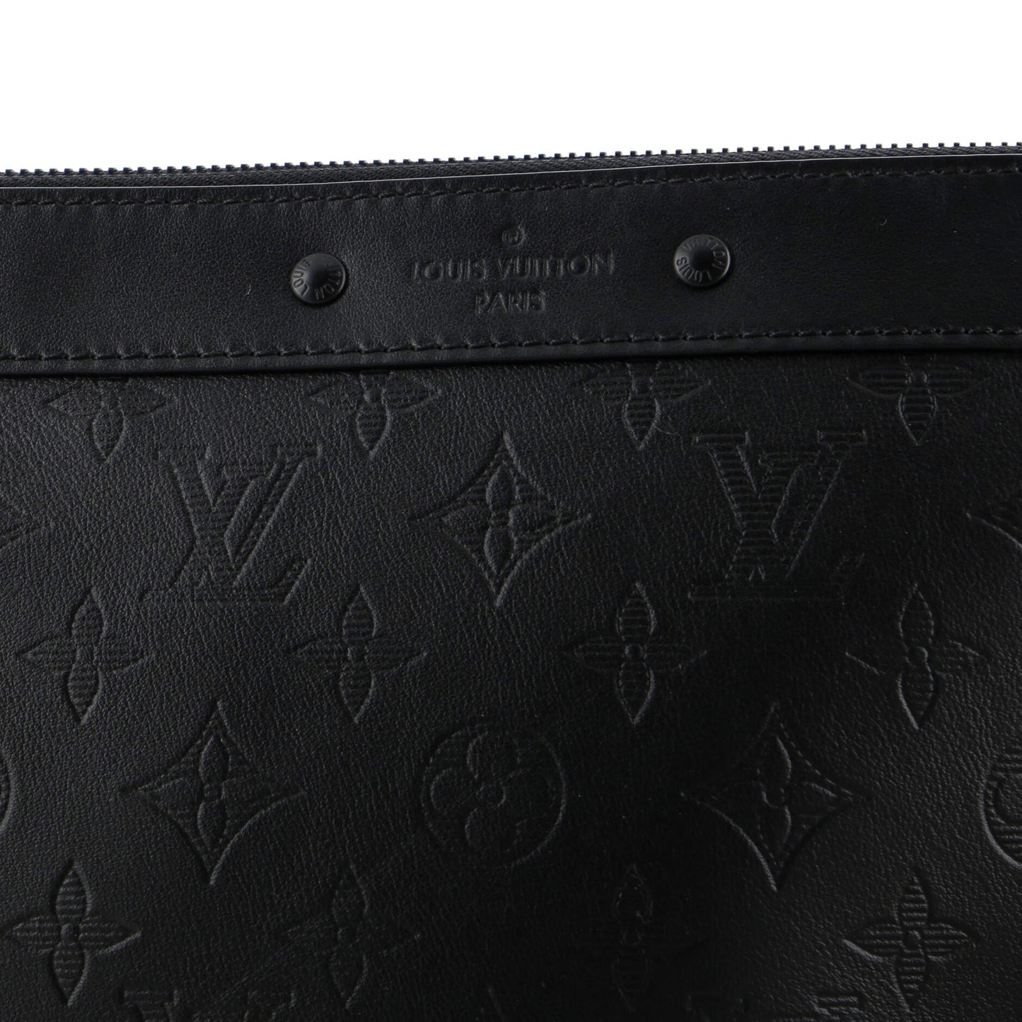 Louis Vuitton Pochette To-Go Monogram Shadow Leather