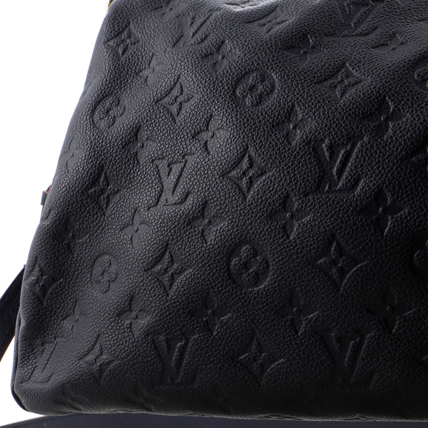 Louis Vuitton Ponthieu Handbag Monogram Empreinte Leather PM