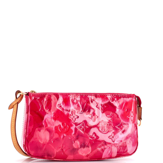 Louis Vuitton Pochette Accessoires NM Limited Edition Monogram Vernis Ikat