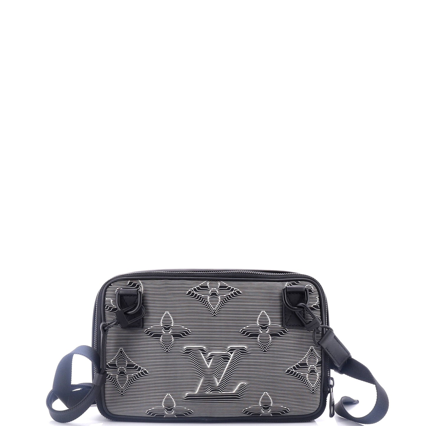 Louis Vuitton Expandable Messenger Bag Limited Edition 2054 Monogram Textile