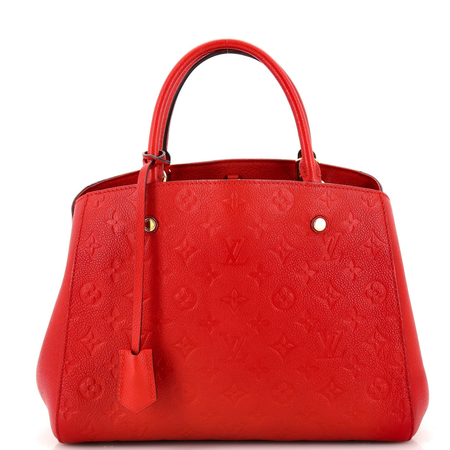 Louis Vuitton Montaigne Handbag Monogram Empreinte Leather MM