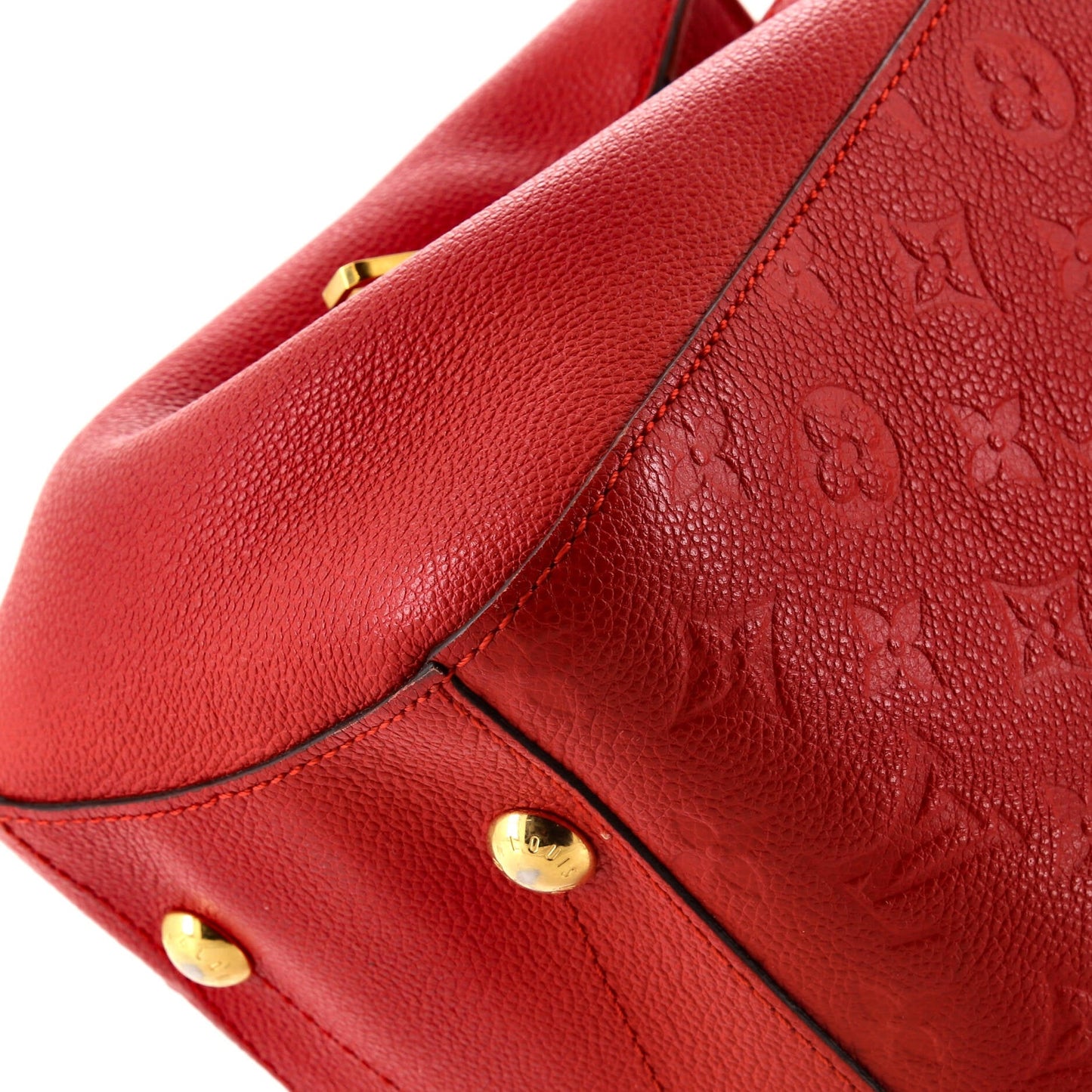 Louis Vuitton Montaigne Handbag Monogram Empreinte Leather MM