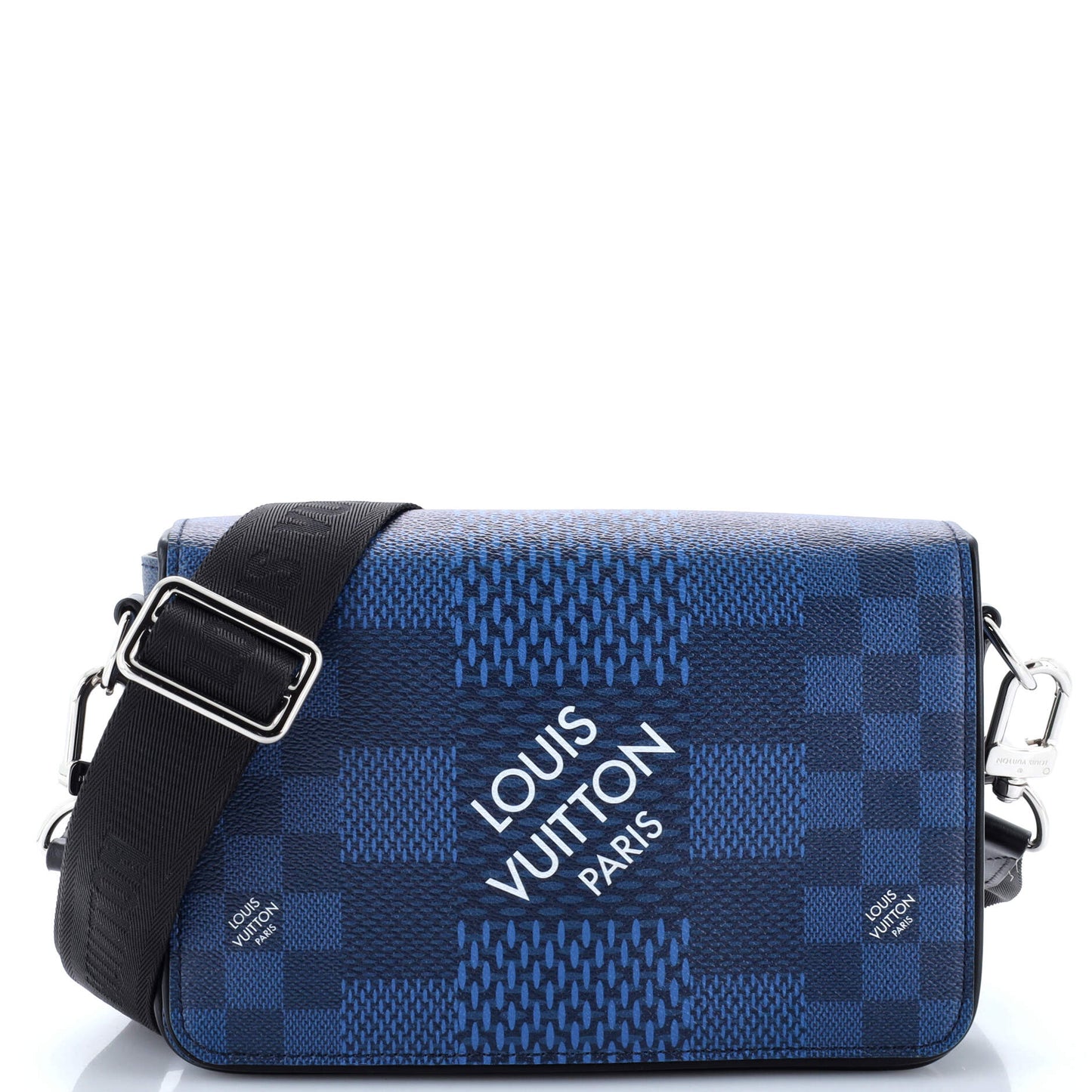 Louis Vuitton Studio Messenger Bag Limited Edition Damier Graphite 3D