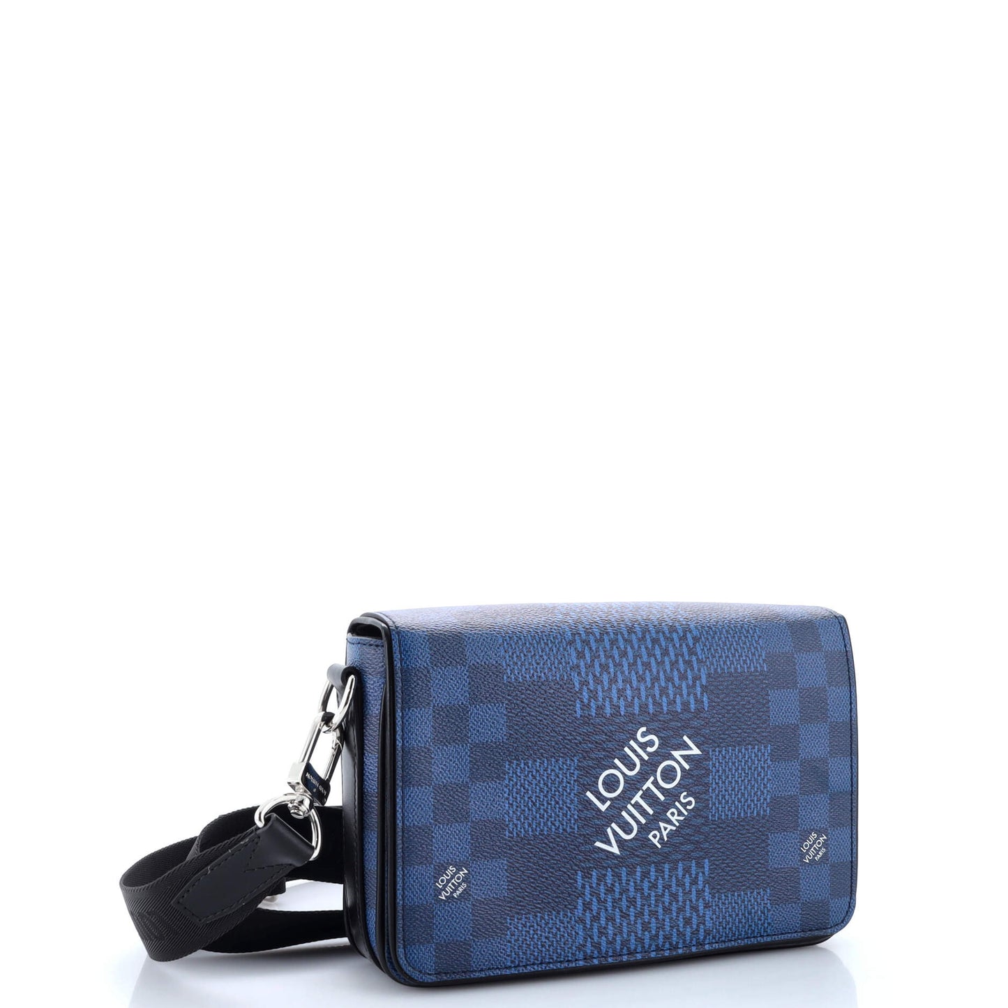 Louis Vuitton Studio Messenger Bag Limited Edition Damier Graphite 3D
