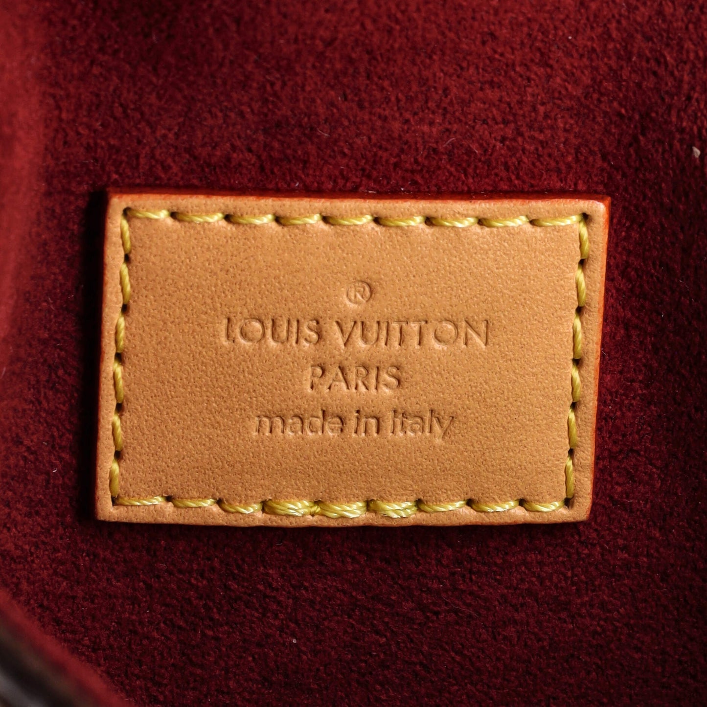 Louis Vuitton Chantilly Handbag Monogram Canvas Micro