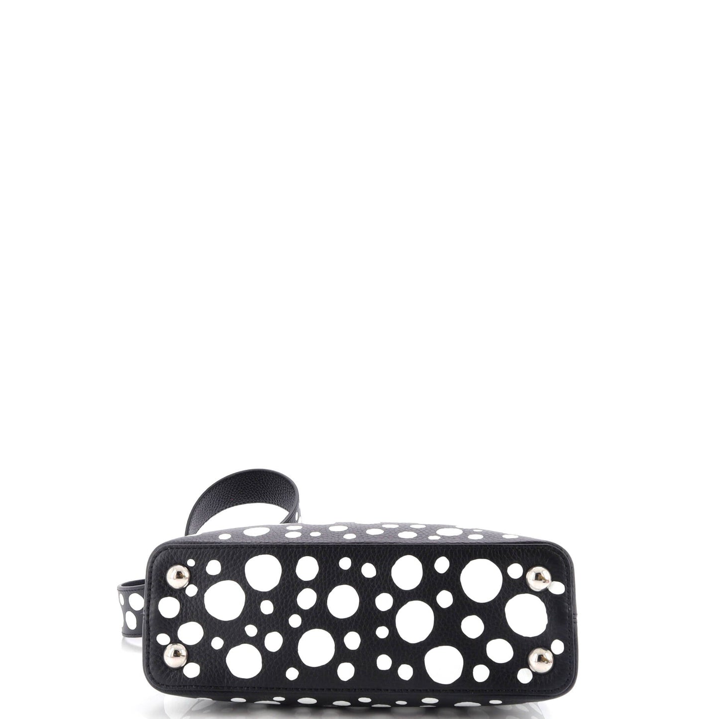 Louis Vuitton Capucines Bag Yayoi Kusama Infinity Dots Taurillon Leather BB