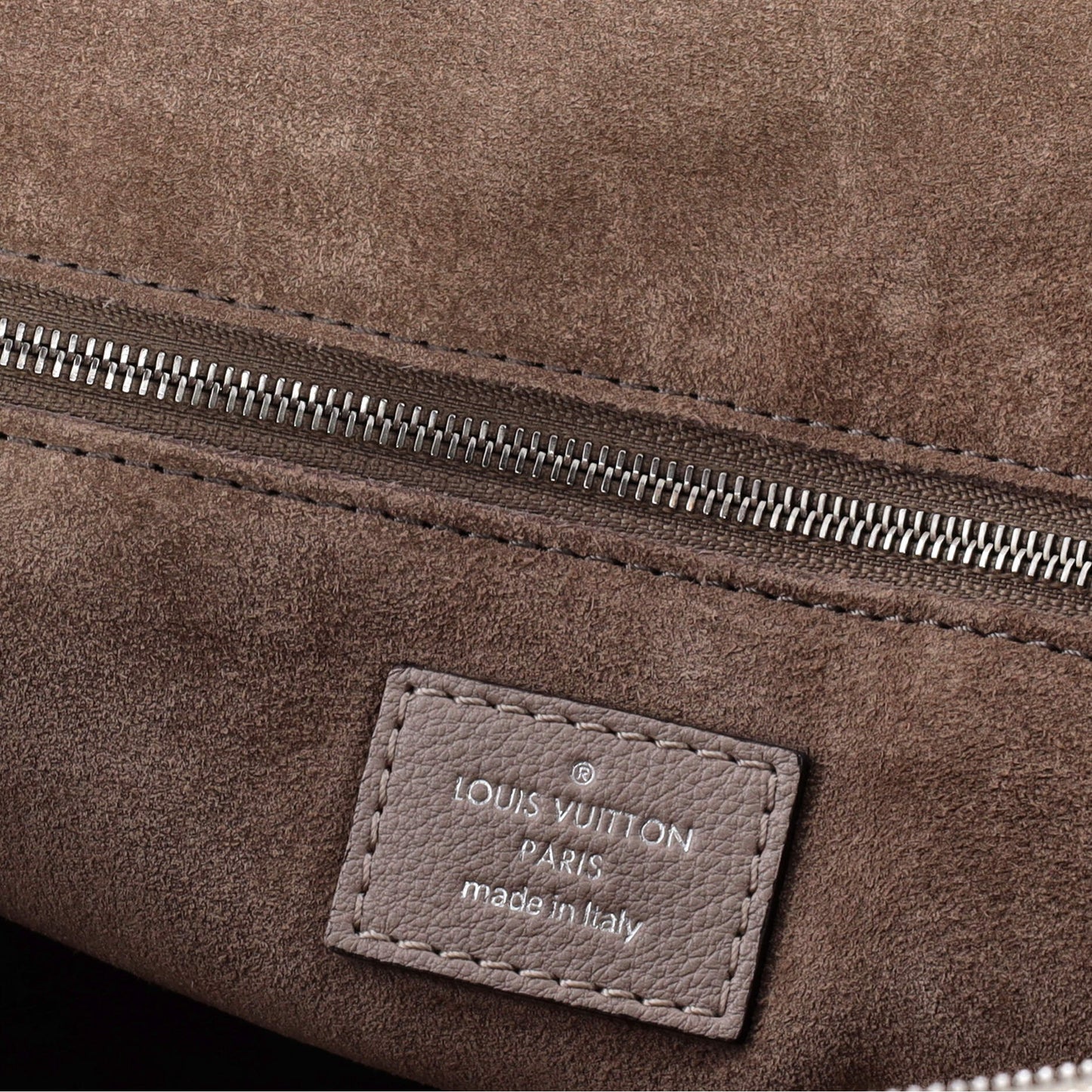 Louis Vuitton Soft Lockit Handbag Leather PM