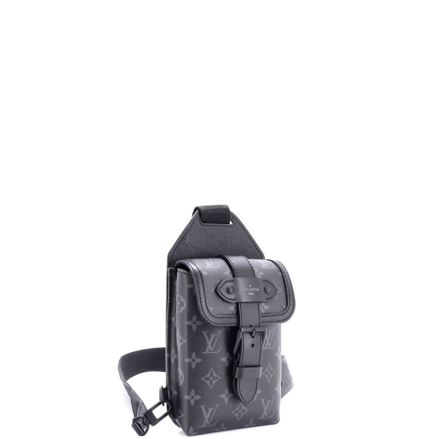 Louis Vuitton Saumur Slingbag Monogram Eclipse Canvas