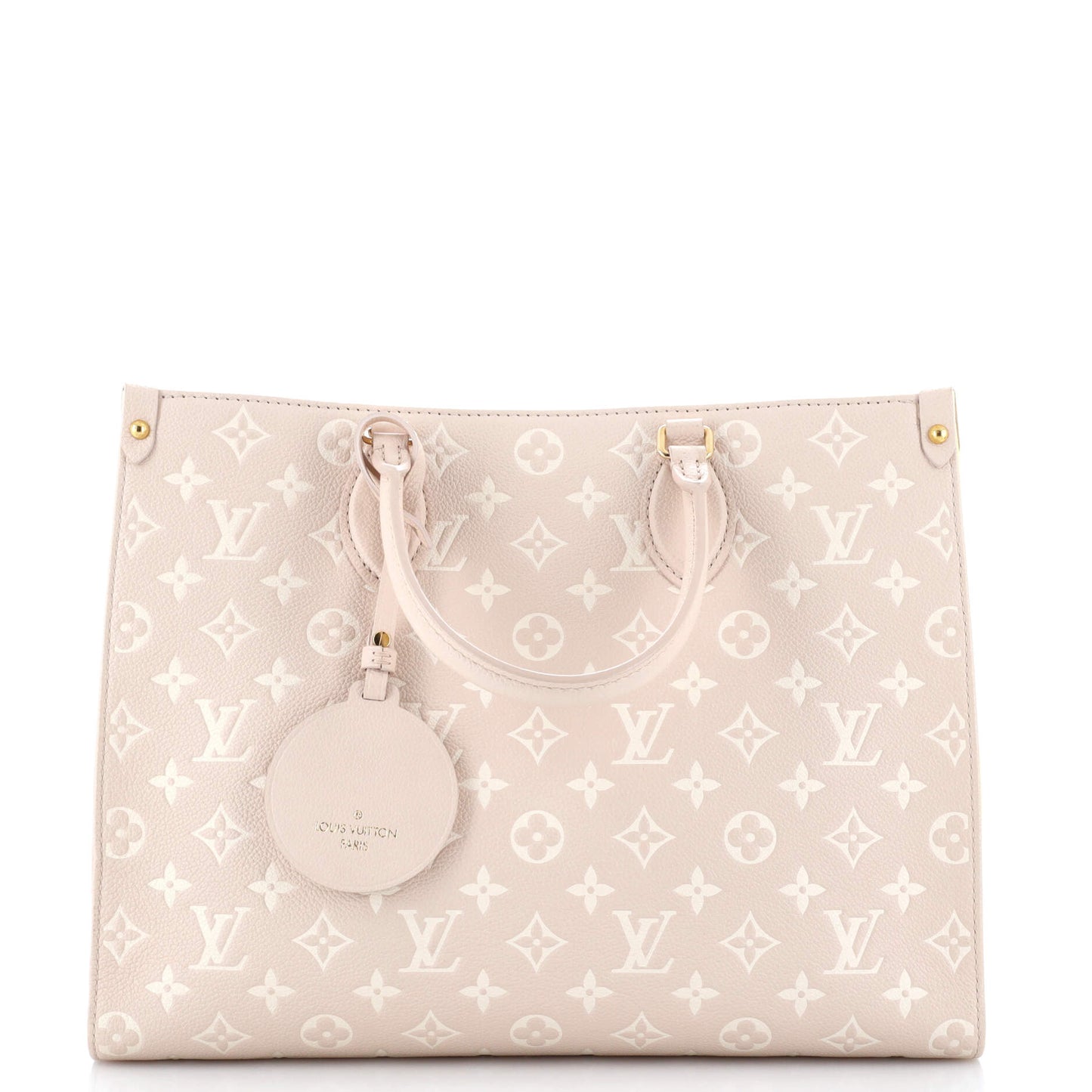 Louis Vuitton OnTheGo Tote Spring in the City Monogram Empreinte Leather MM