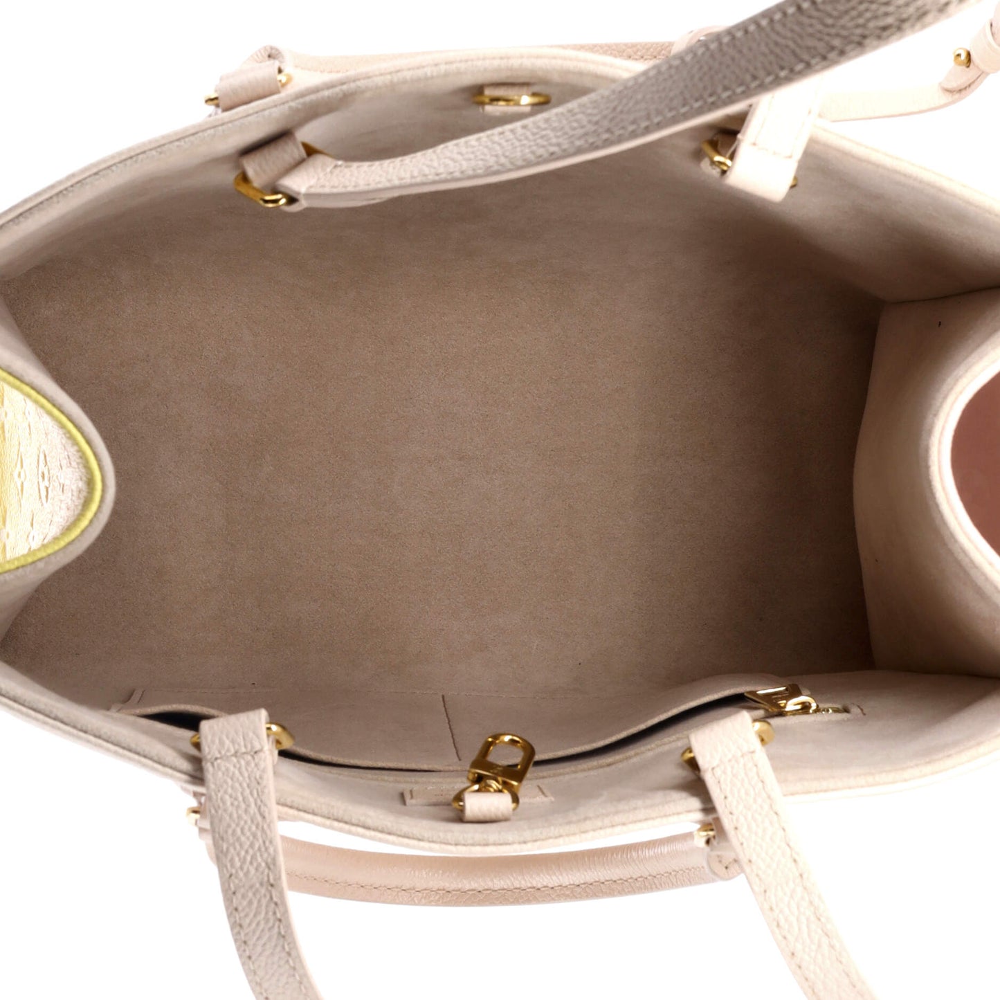 Louis Vuitton OnTheGo Tote Spring in the City Monogram Empreinte Leather MM