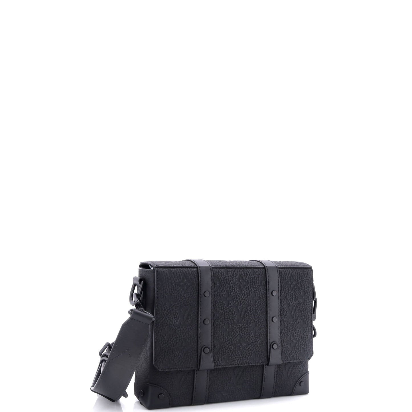 Louis Vuitton Trunk Messenger Bag Monogram Taurillon Leather PM