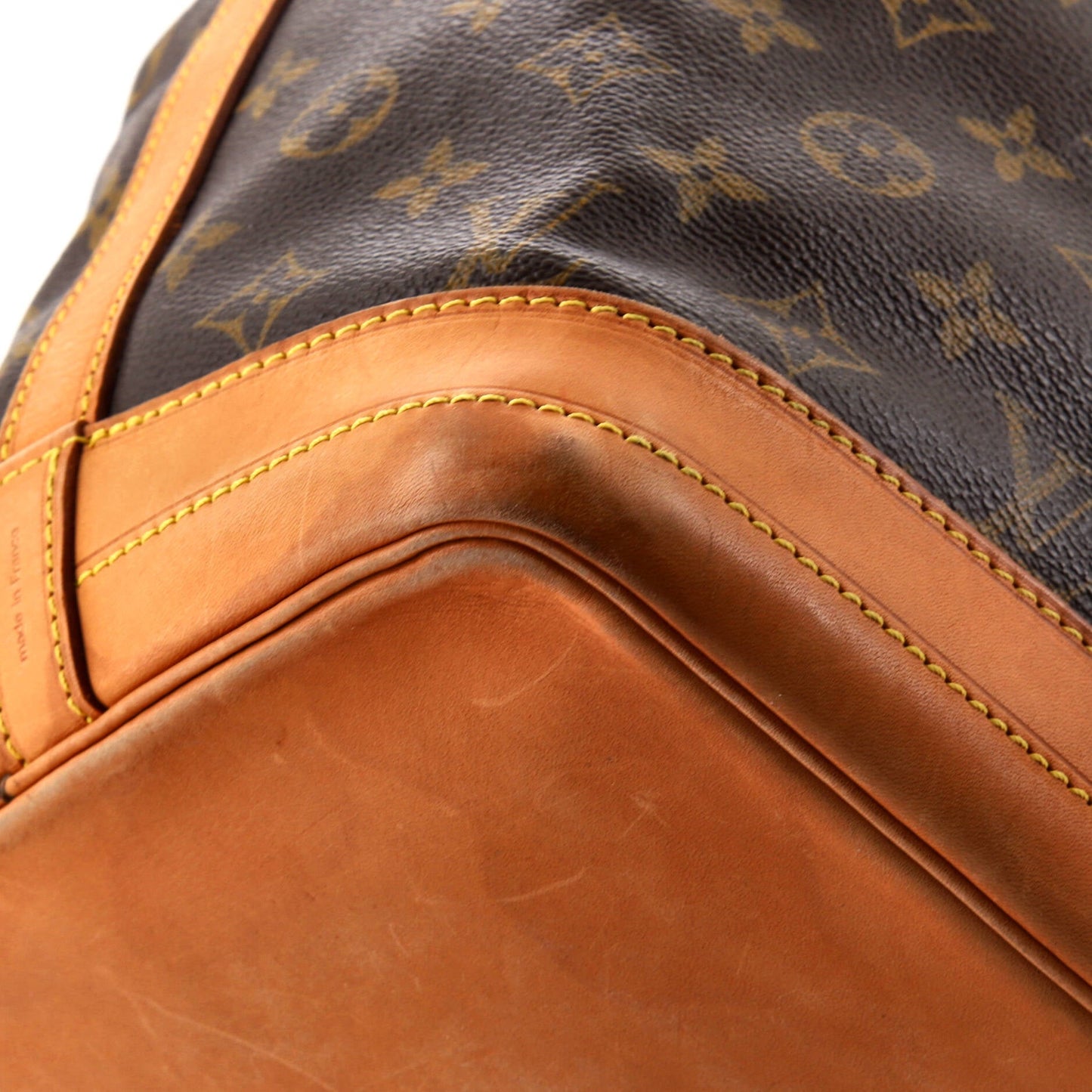 Louis Vuitton Noe Handbag Monogram Canvas Large
