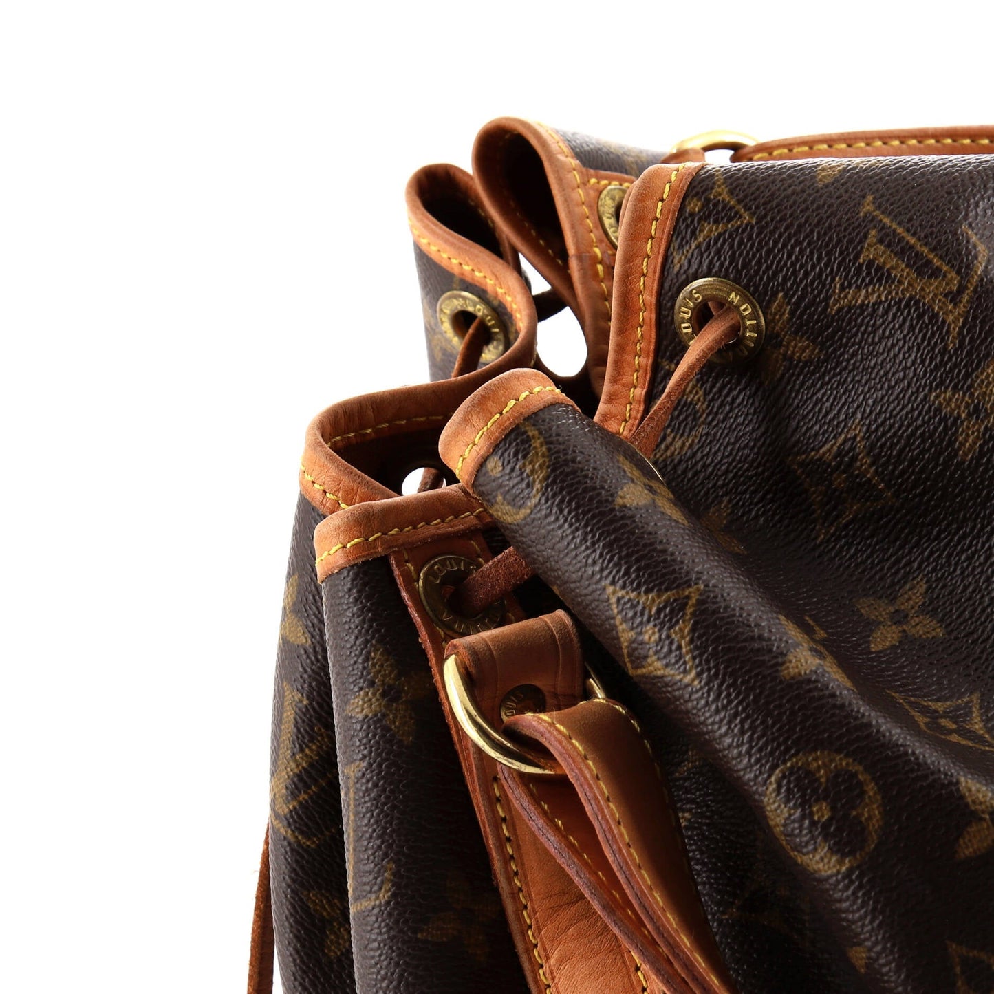 Louis Vuitton Noe Handbag Monogram Canvas Large