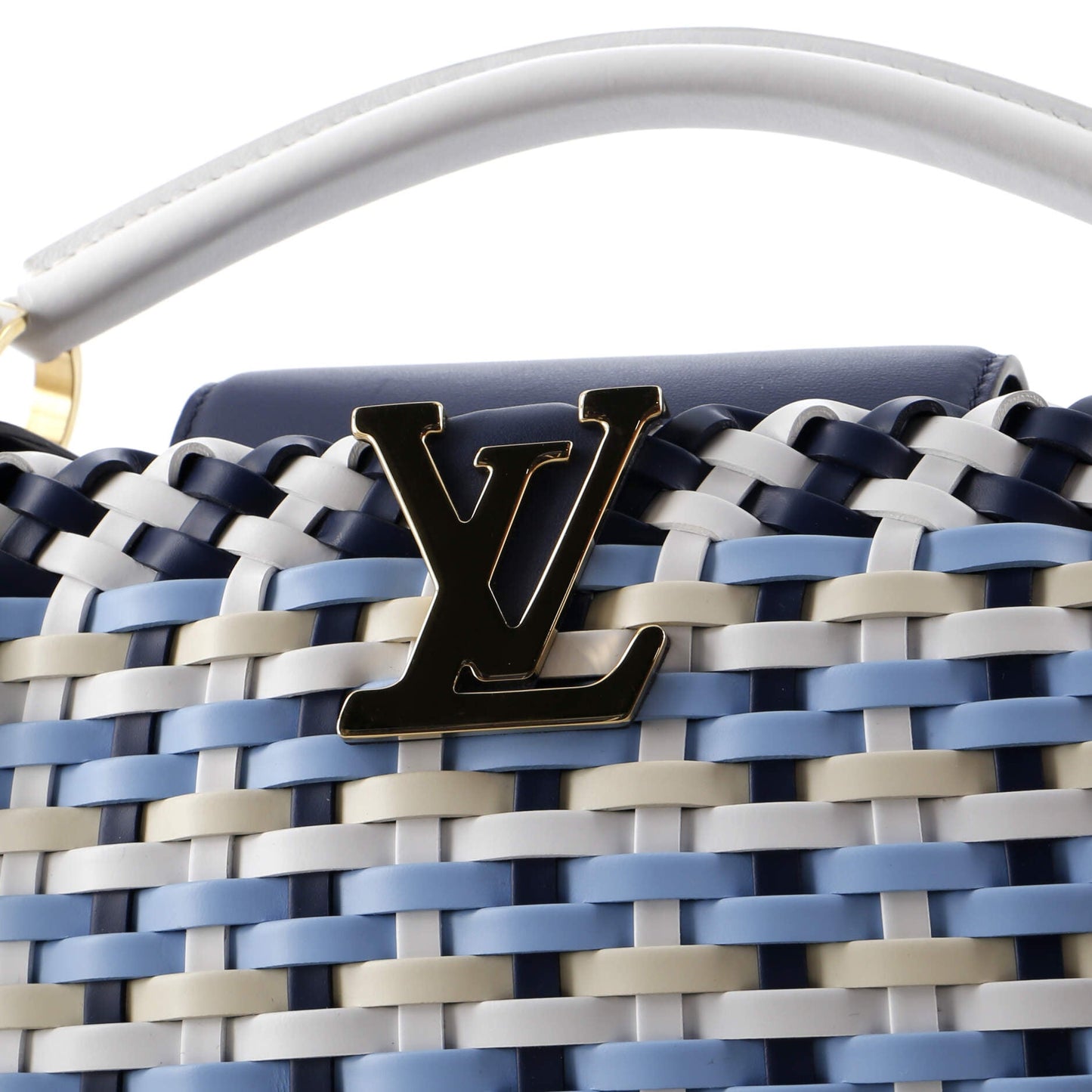 Louis Vuitton Capucines Guinguette Bag Braided Leather BB