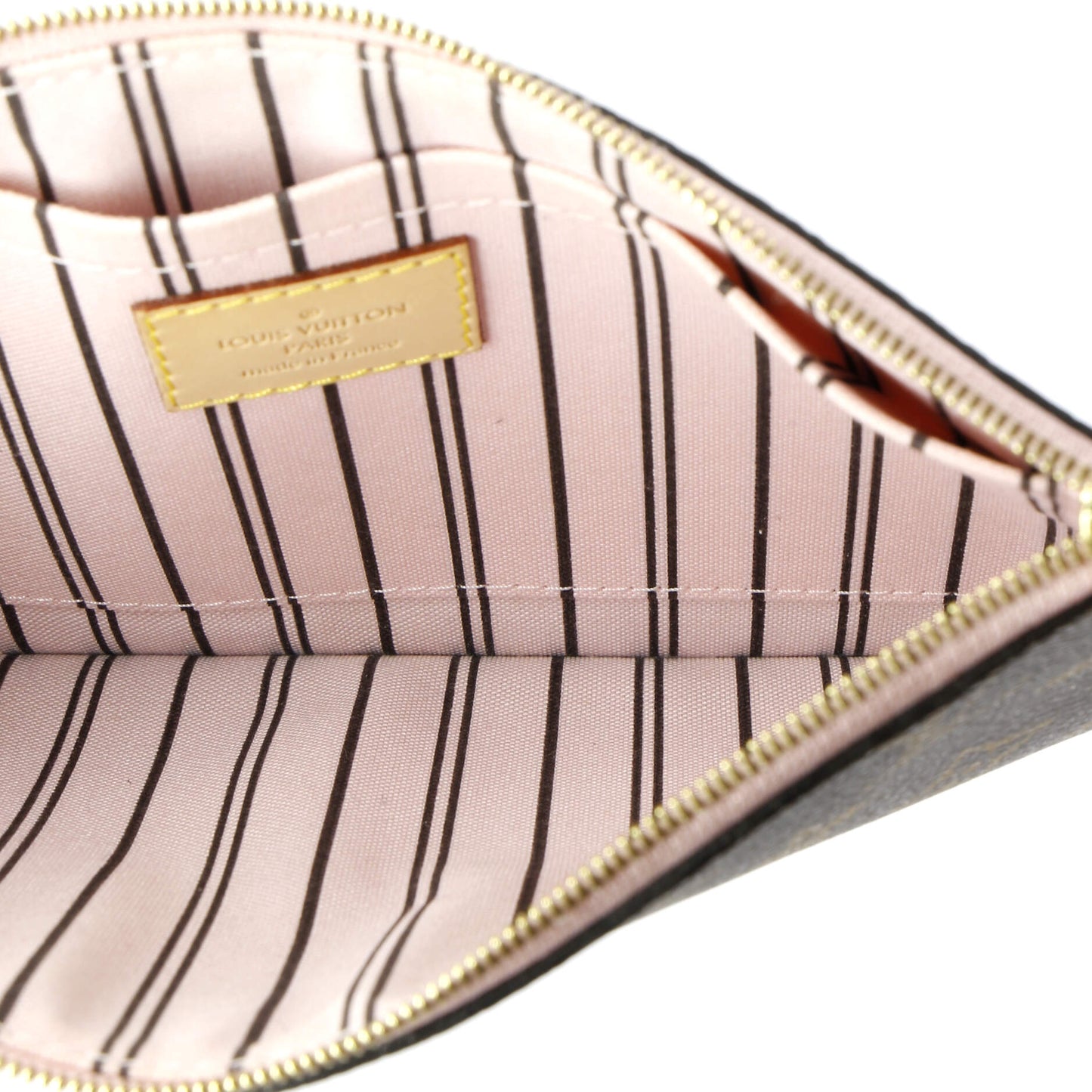Louis Vuitton Neverfull Pochette Monogram Canvas Large