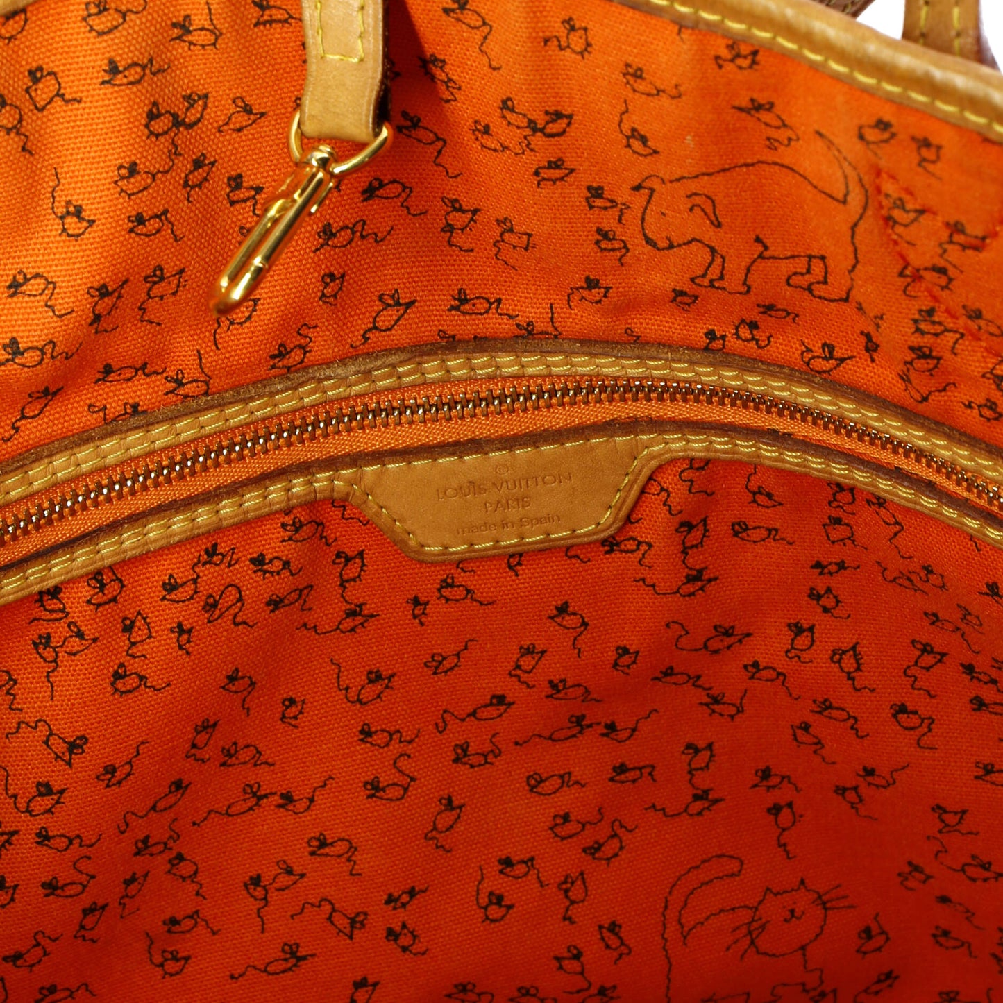 Louis Vuitton Neverfull NM Tote Limited Edition Grace Coddington Catogram Canvas MM