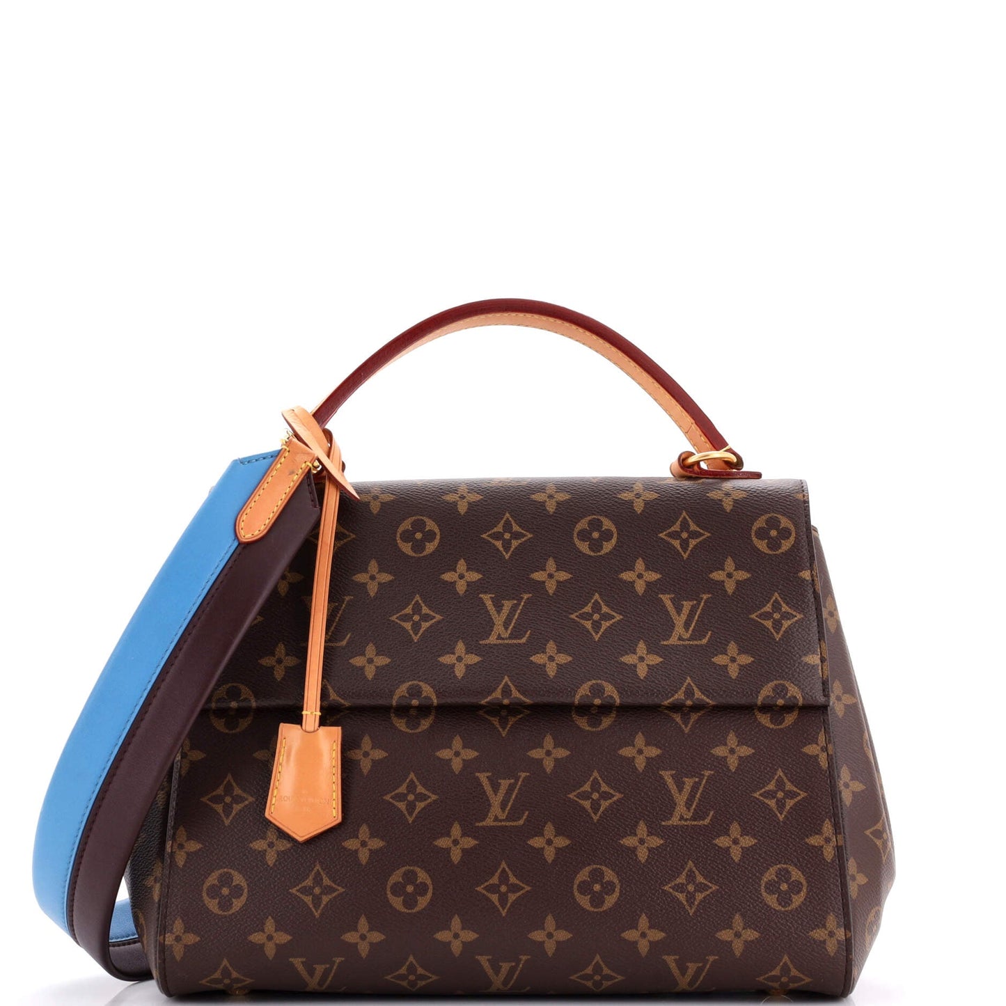 Louis Vuitton Cluny Top Handle Bag Monogram Canvas MM